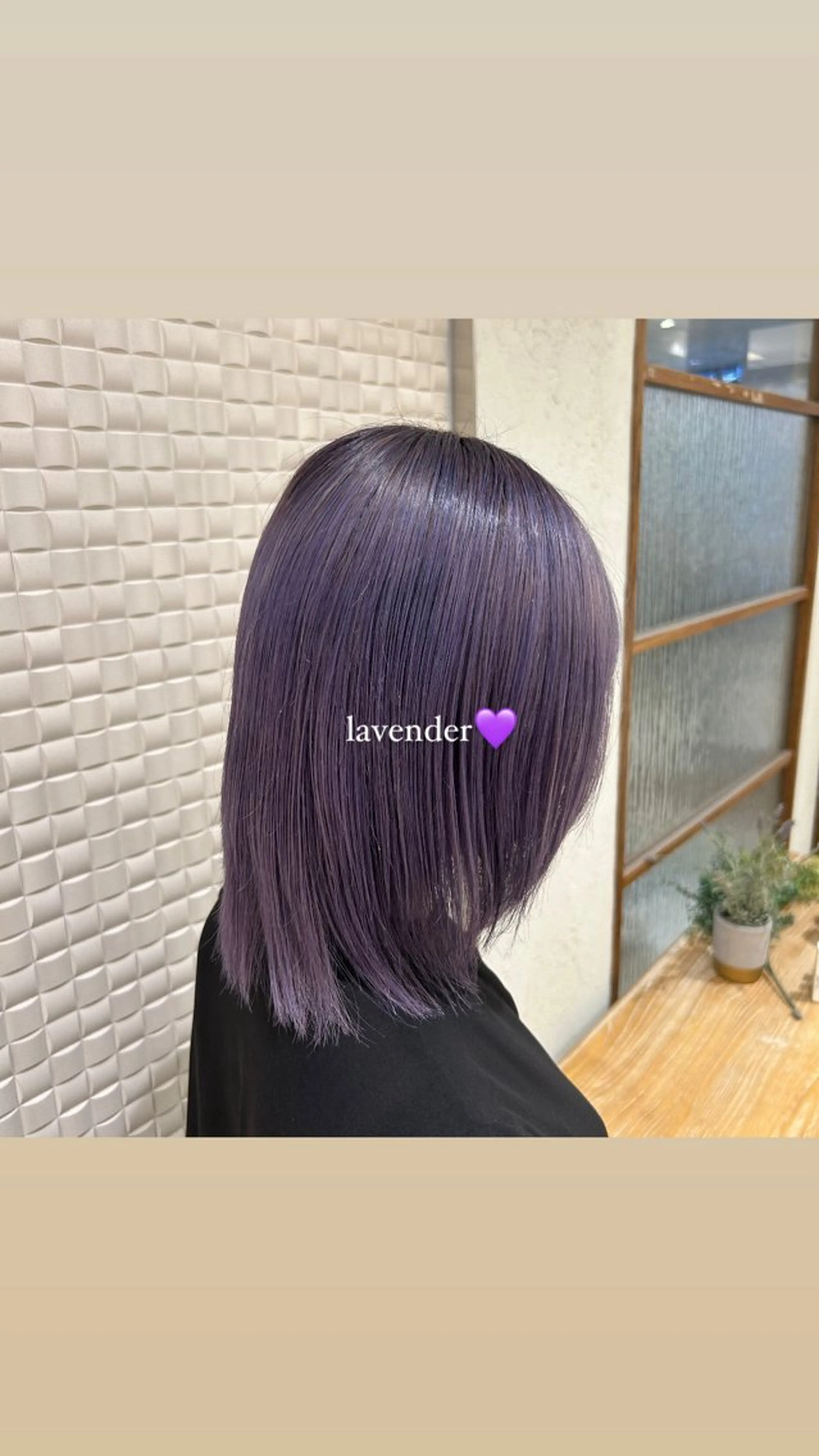 ミディアム ヘアカラー トリートメント 無料カットモデル /池袋/🤍祐羽🤍のヘアスタイル