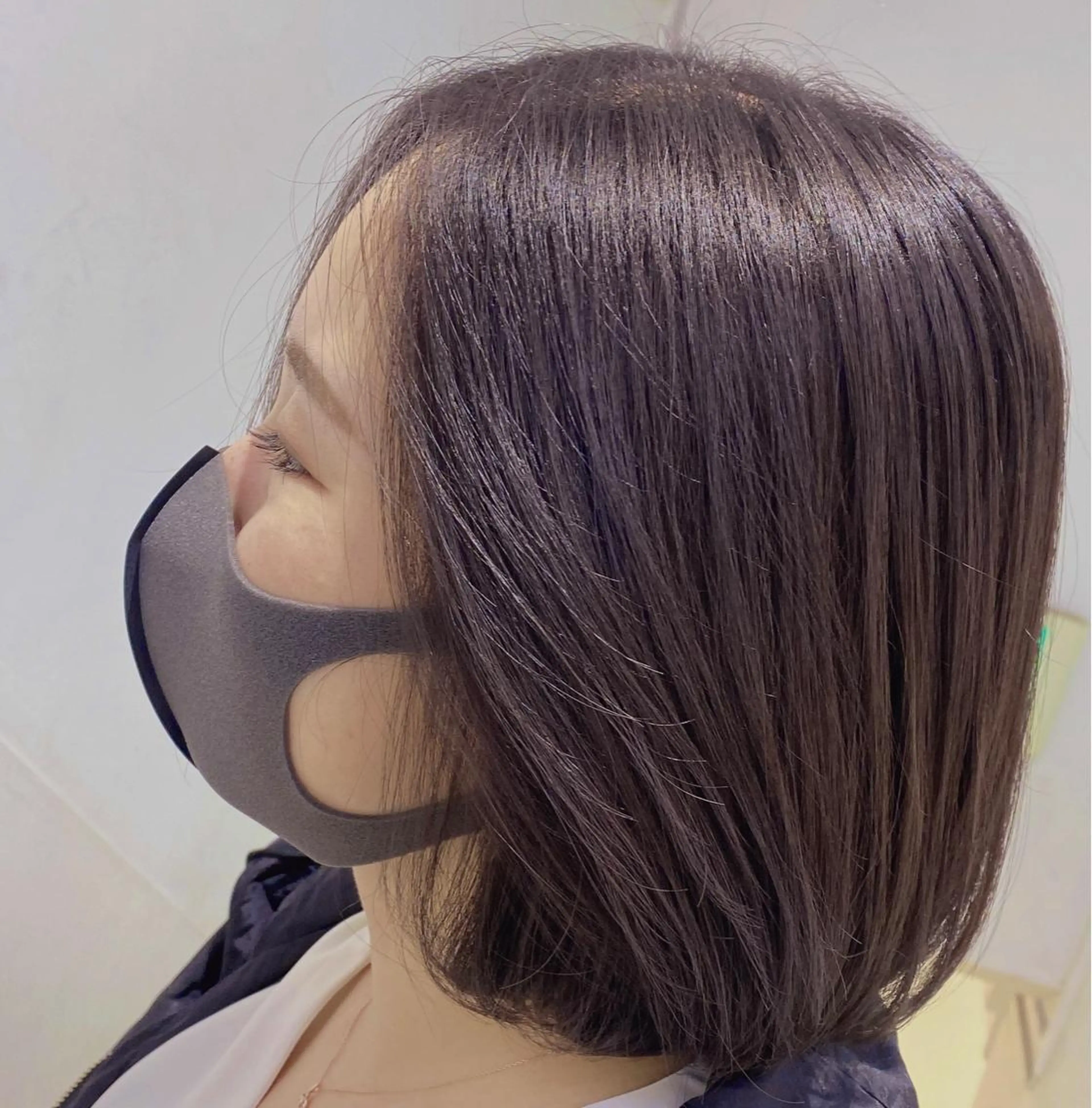 ミディアム カラー アディクシーカラー ✨くびれスタイル✨️ 戸嶋穂乃香のヘアスタイル