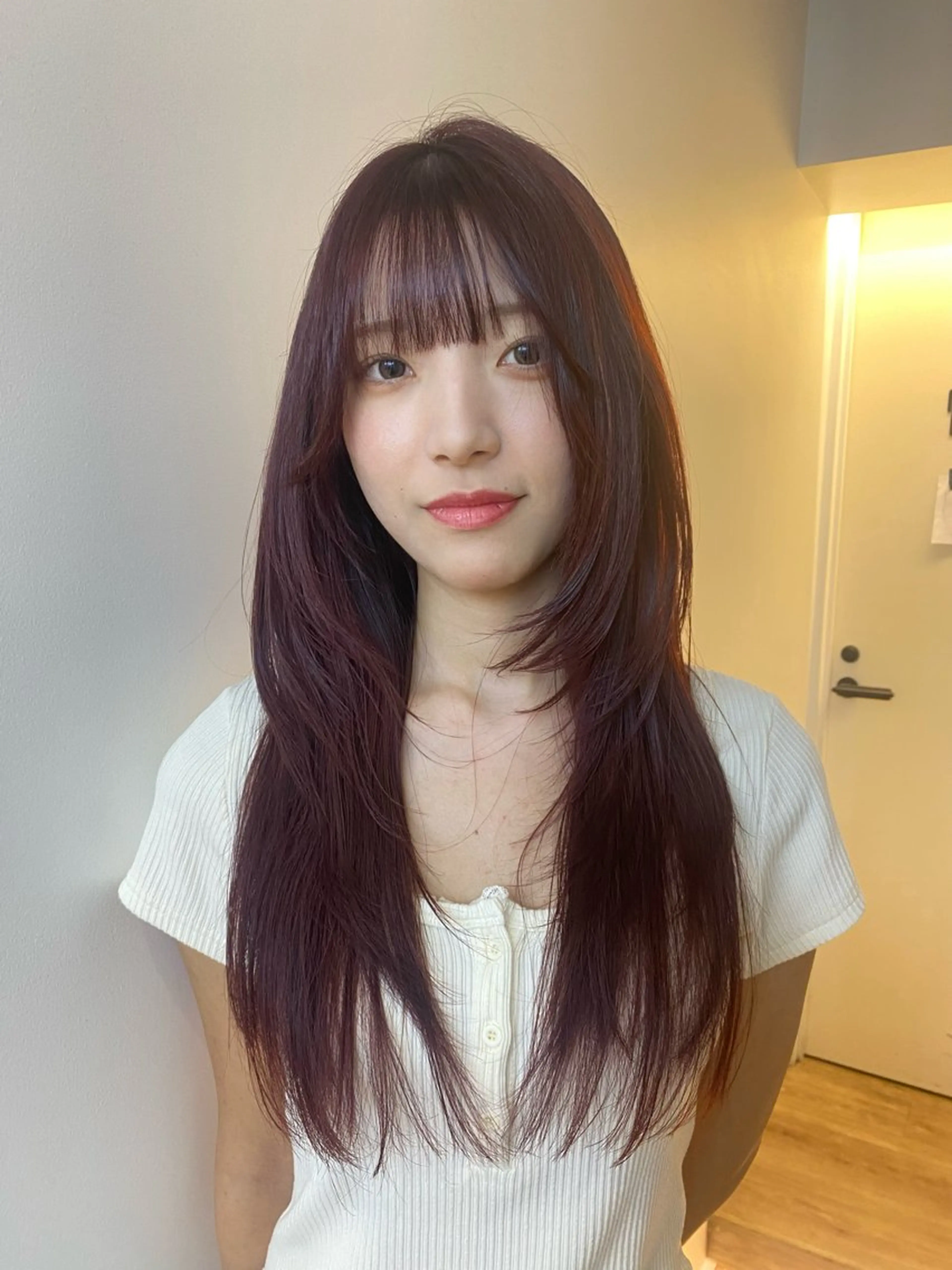 ロング カラー ヘアカラー ⭐️SORA⭐️ nail★colorのネイルデザイン