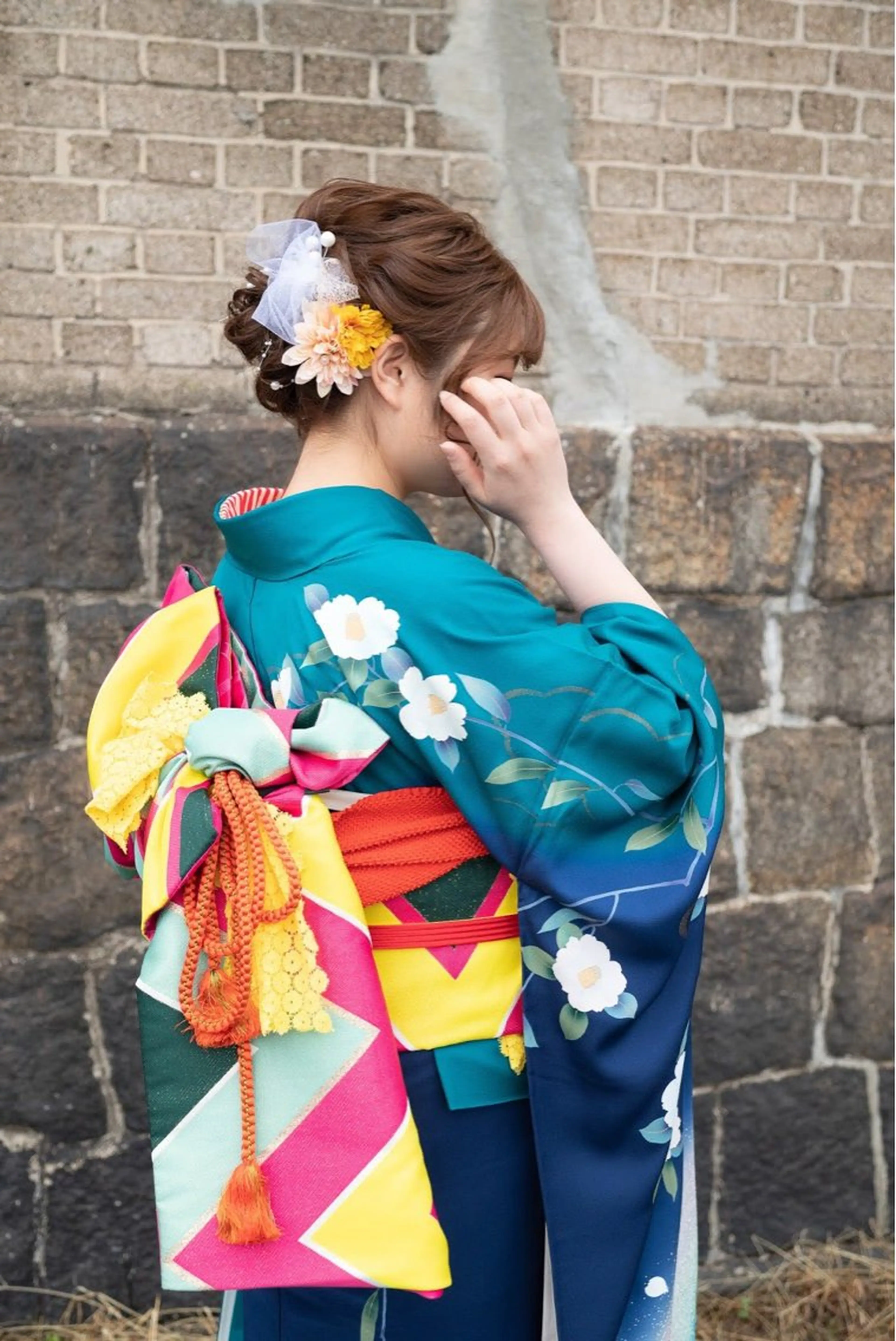 ヘアアレンジ 着物ヘア make room  Bliss所属・make room Blissのヘアスタイル