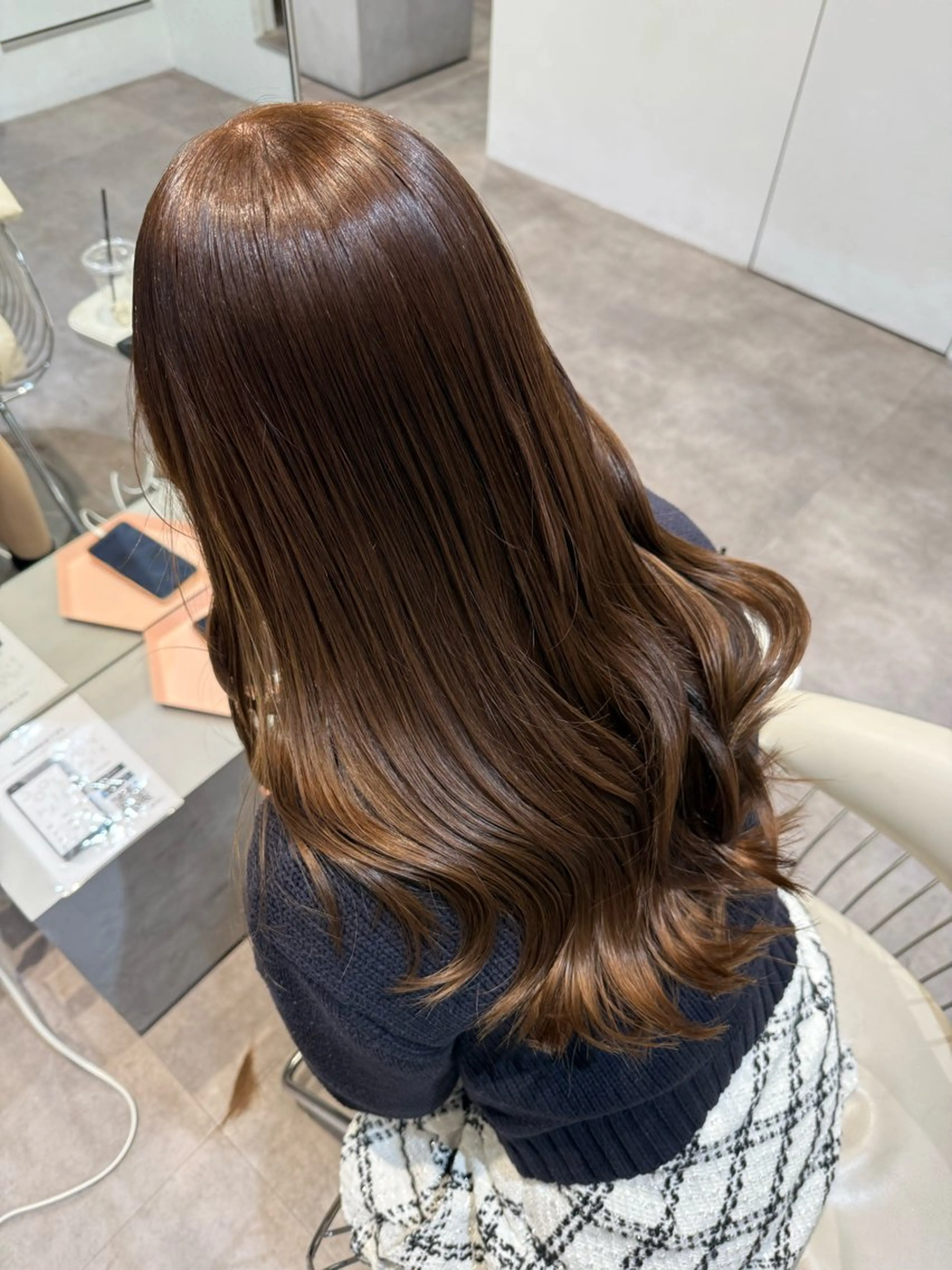 ミディアム カラー カット ヘアカラー トリートメント 原宿/美髪カラー 🫧TAISEIのヘアスタイル