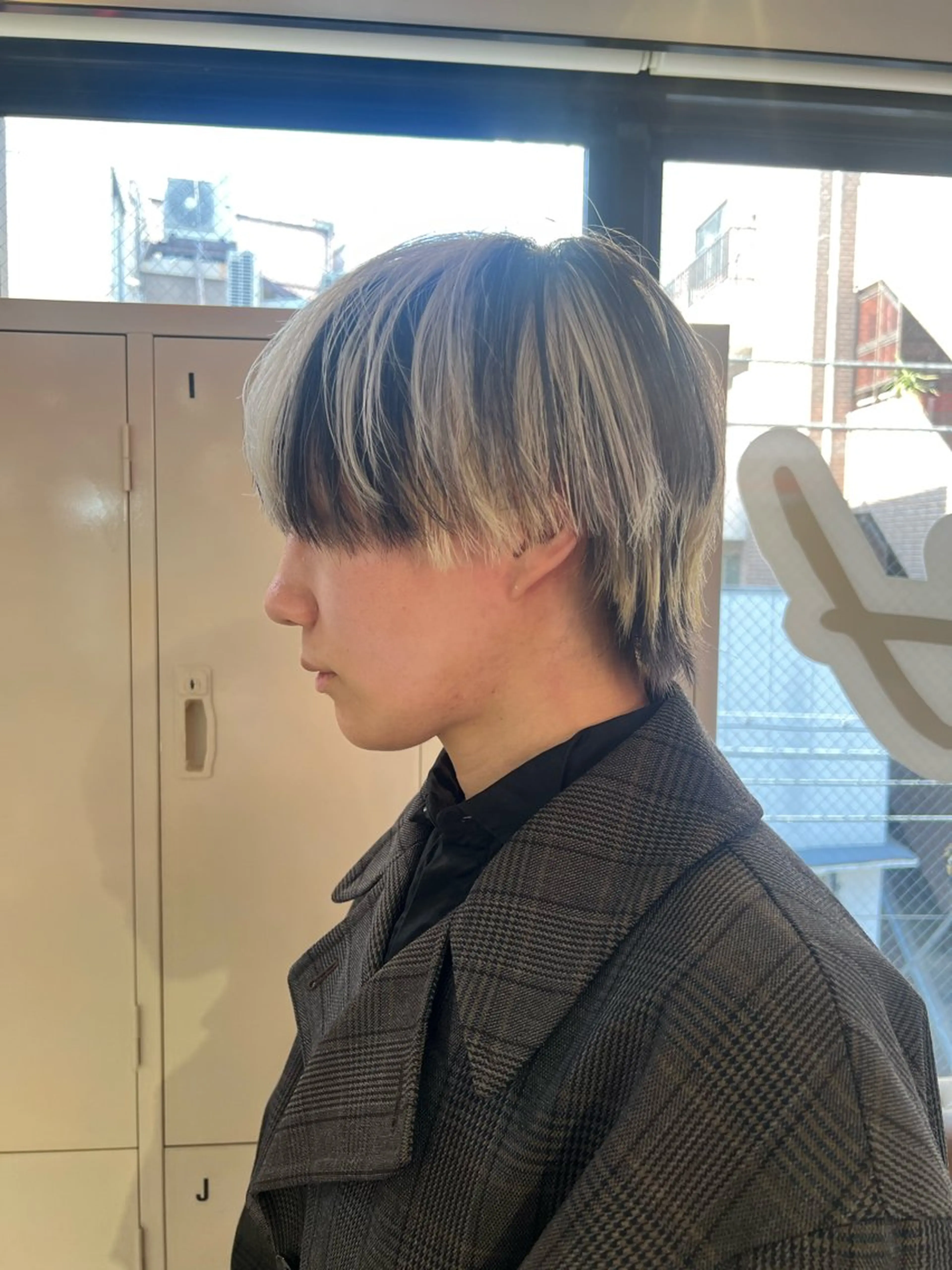 メンズ ヘアカラー トリートメント 💥ウルフカット デザインあんな💥のヘアスタイル