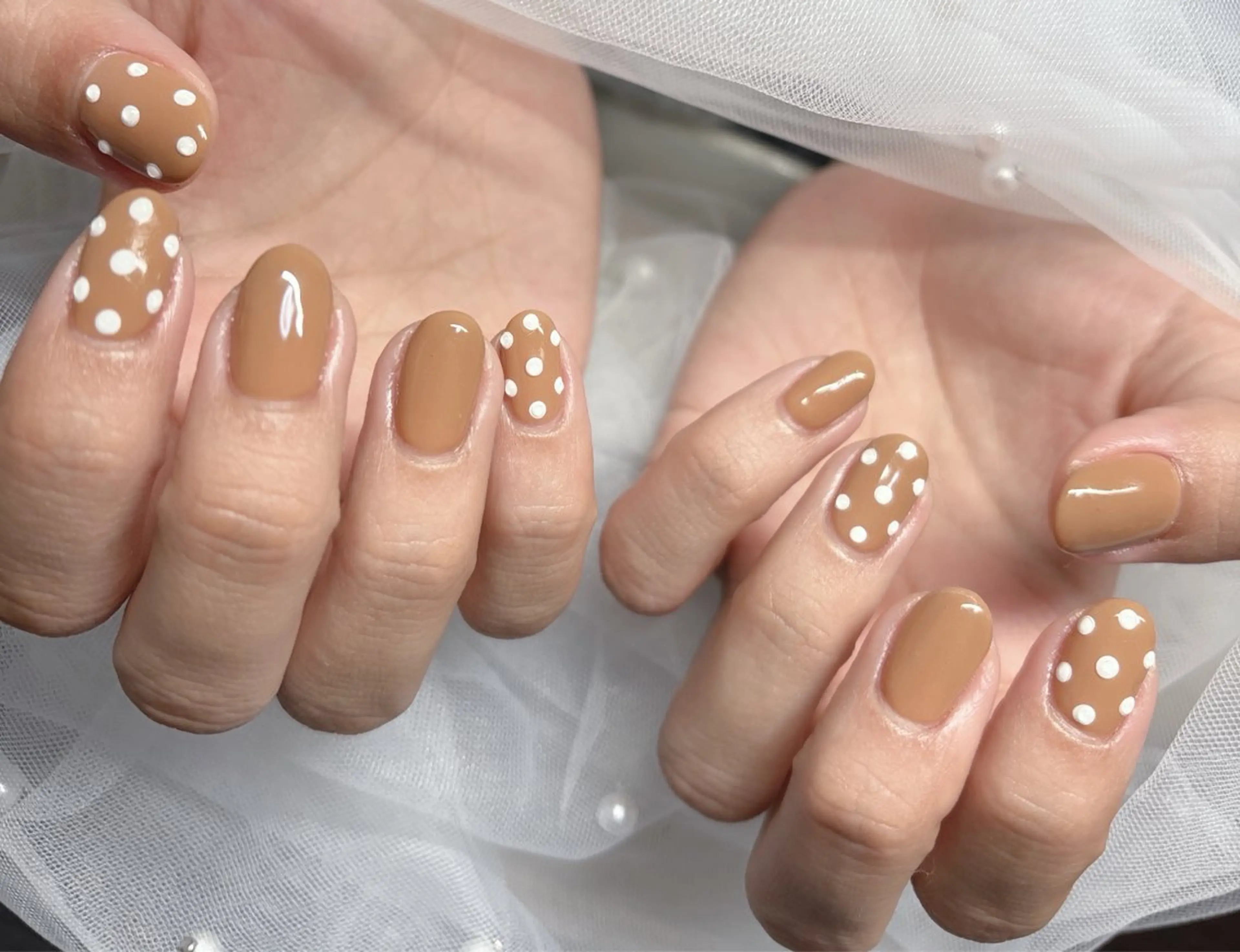 ネイル ジェルネイル 持ち込み パラジェル ハンドネイル 認定講師/歴20年 パラジェル Growのネイルデザイン