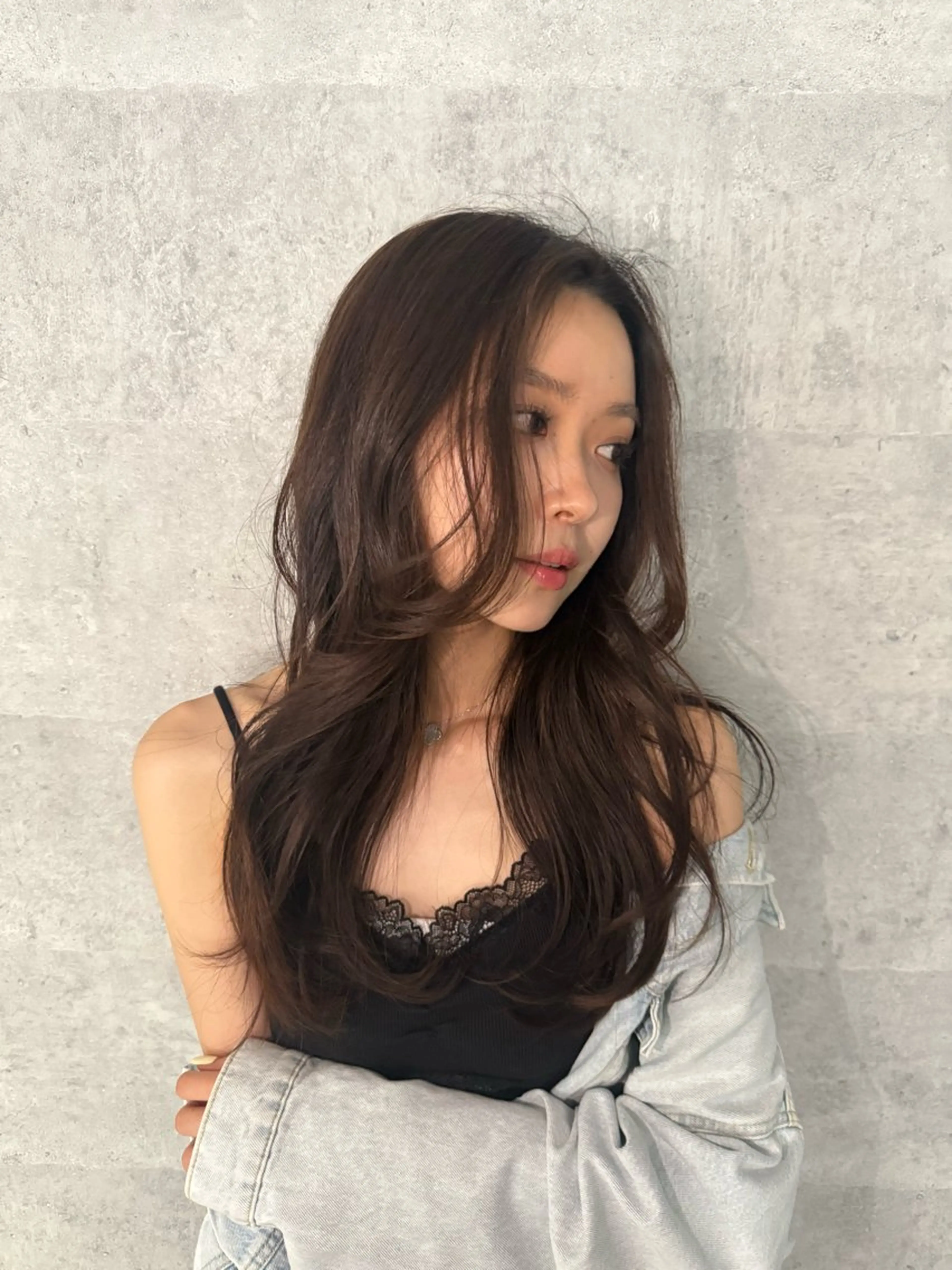 ロング ヘアカラー 梅田カラーモデル/ ヘアセット/美咲のヘアスタイル