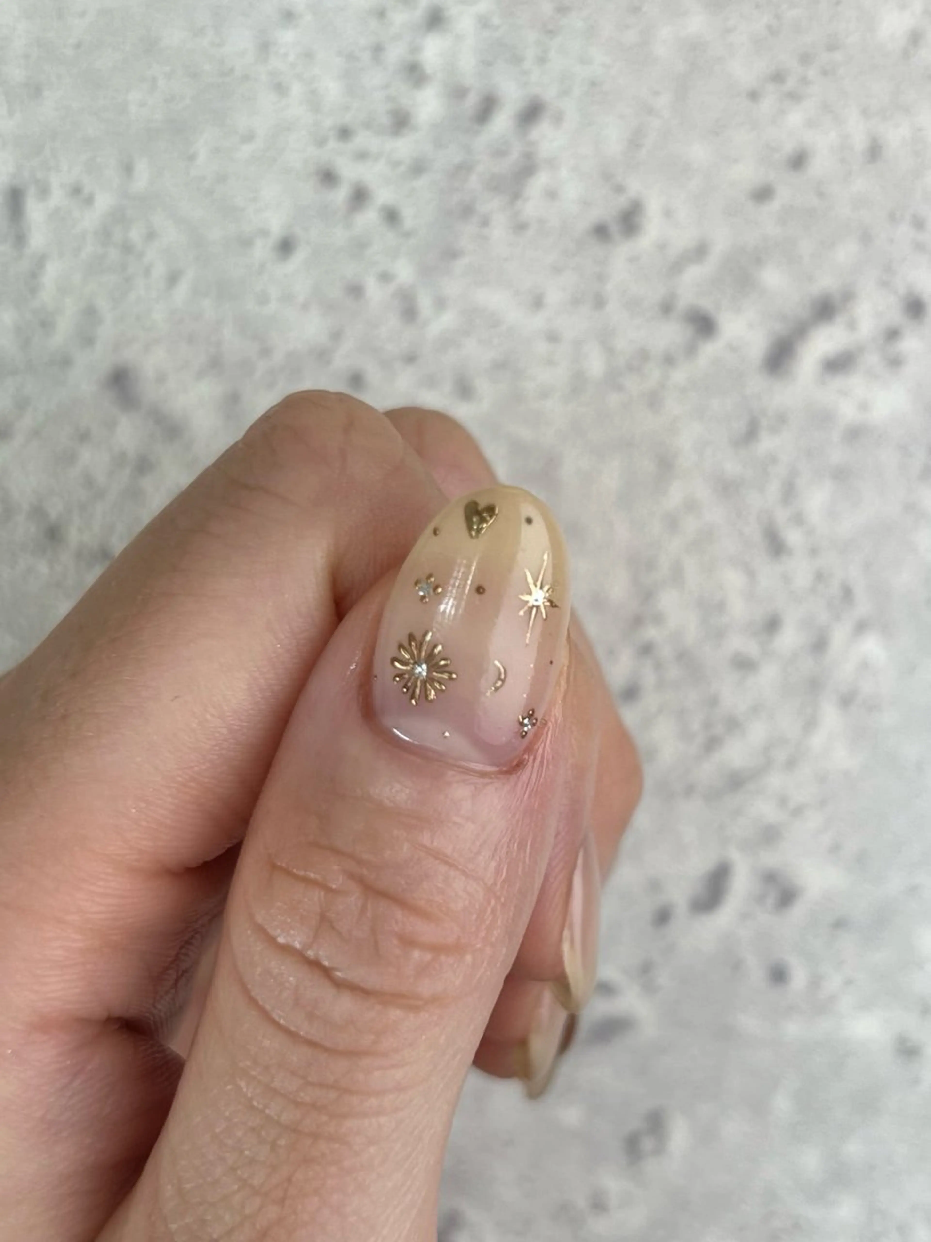 ネイル ハンドネイル フットネイル AURA nailartのネイルデザイン