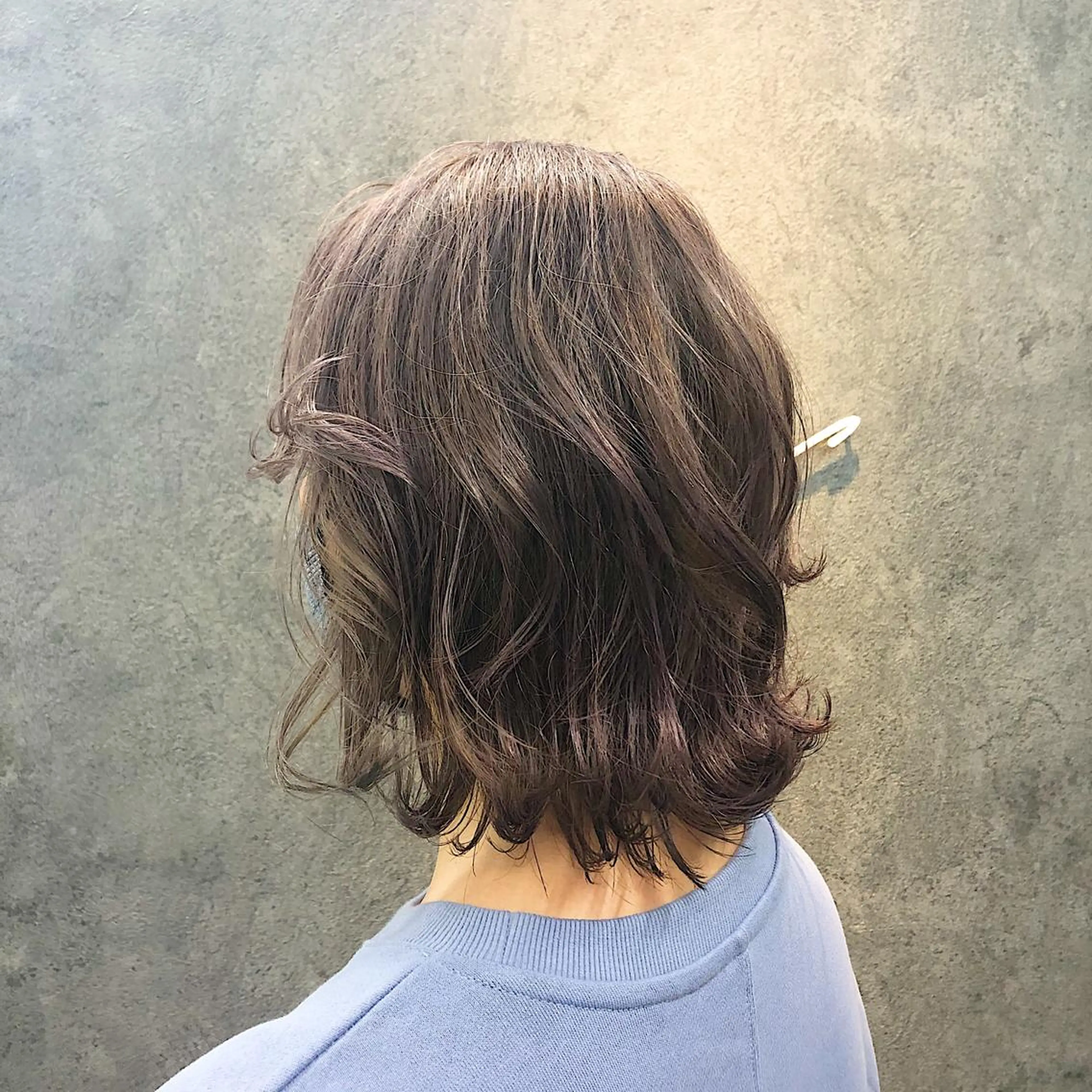 ミディアム ヘアカラー トリートメント 所渉/韓国レイヤー /ウルフカットのヘアスタイル
