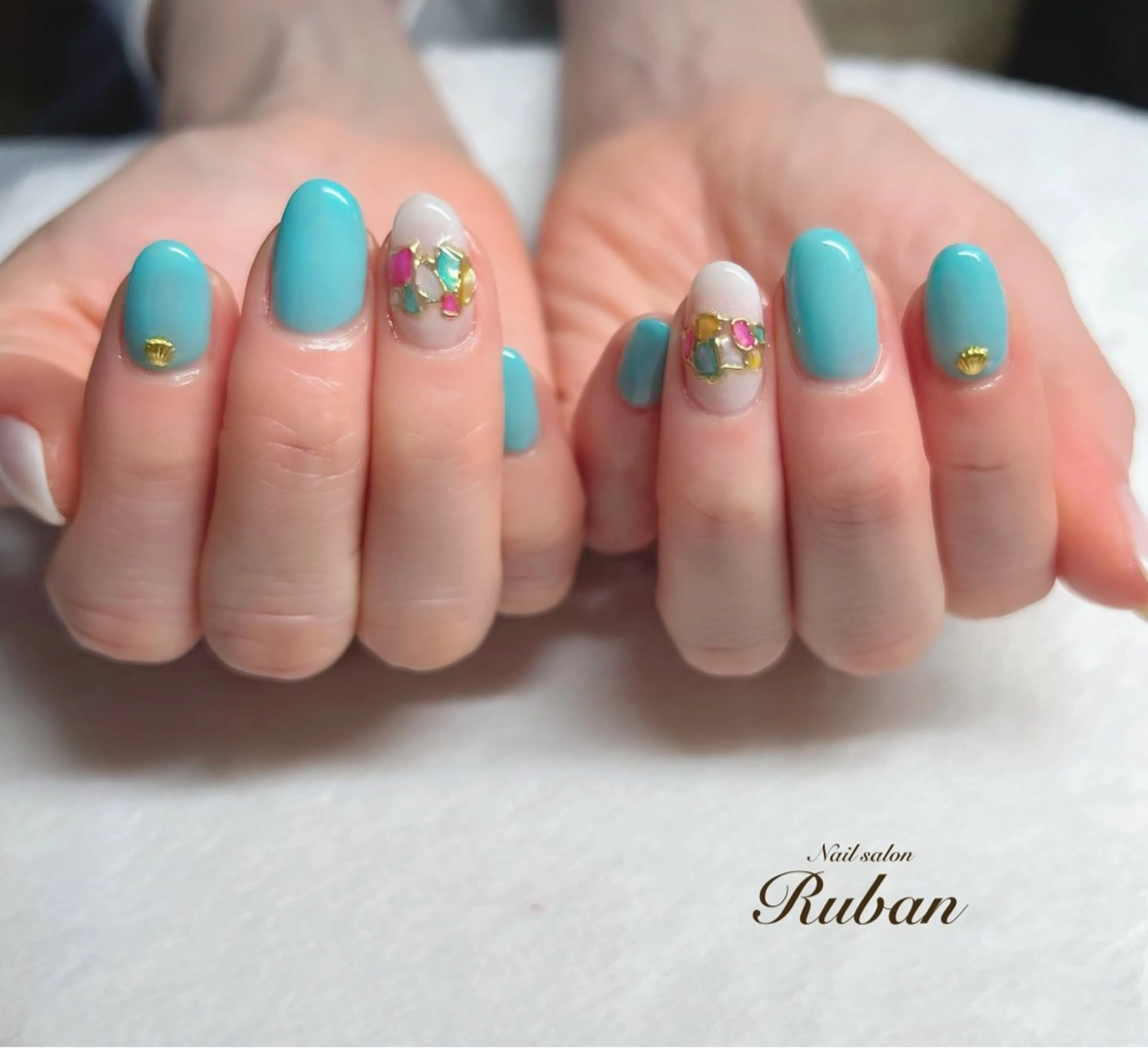 ネイル ワンカラーネイル シンプルネイル Nail salon Ruban所属・Nail salon Rubanのネイルデザイン