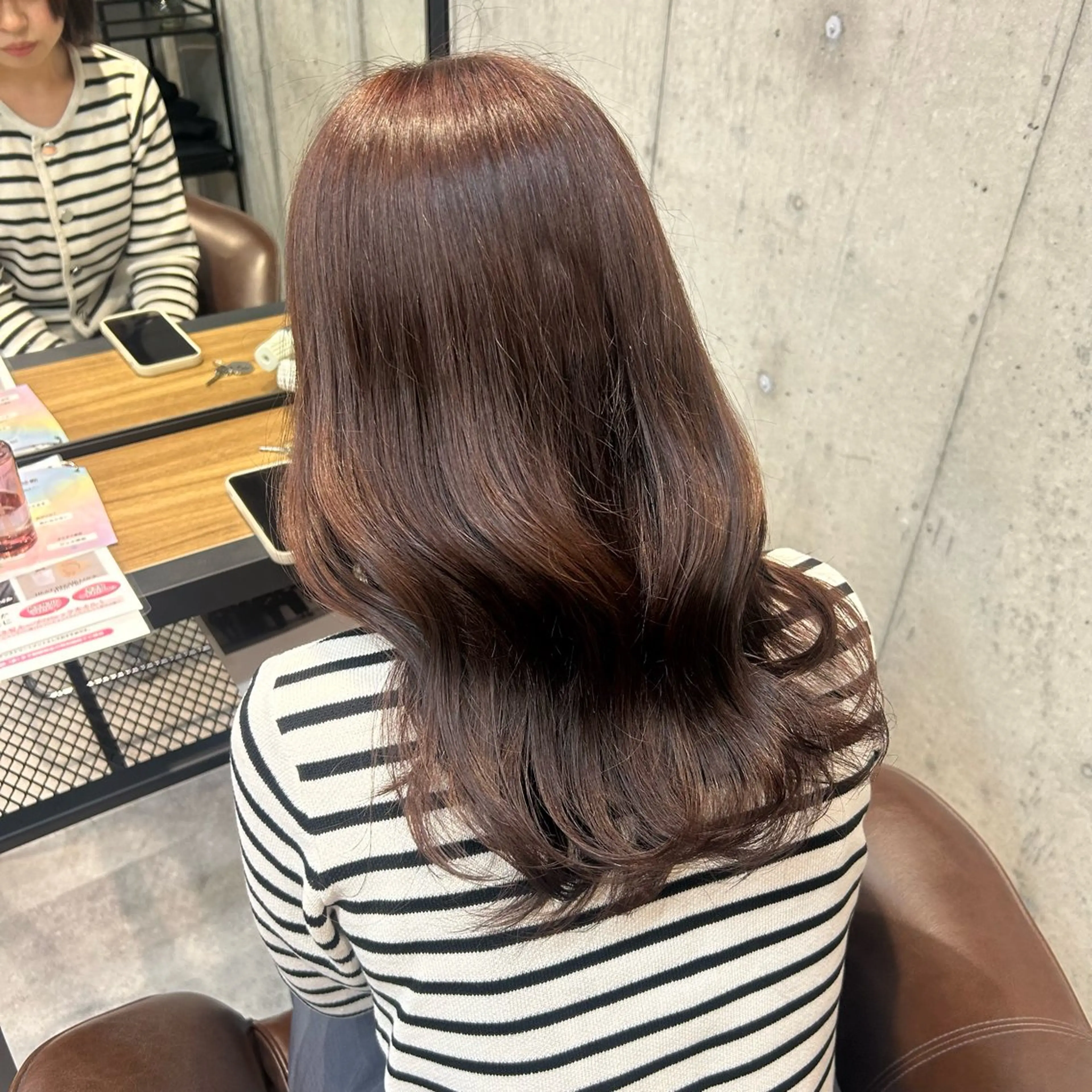 【新規限定🆕】艶ベージュワンカラー🤍＋トリートメント付き✨の写真