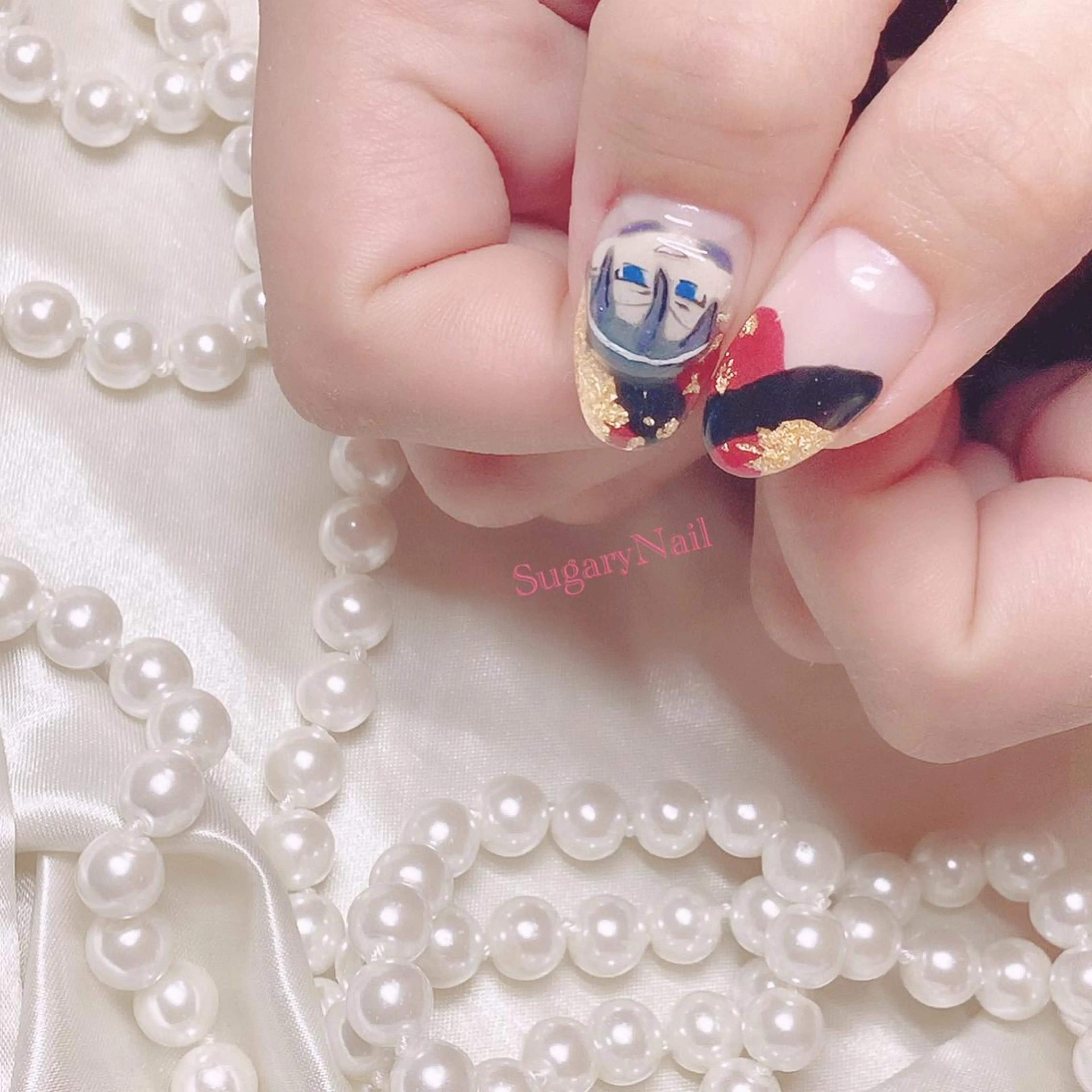 ネイル アートネイル ハンドネイル SugaryNail Rinaのネイルデザイン
