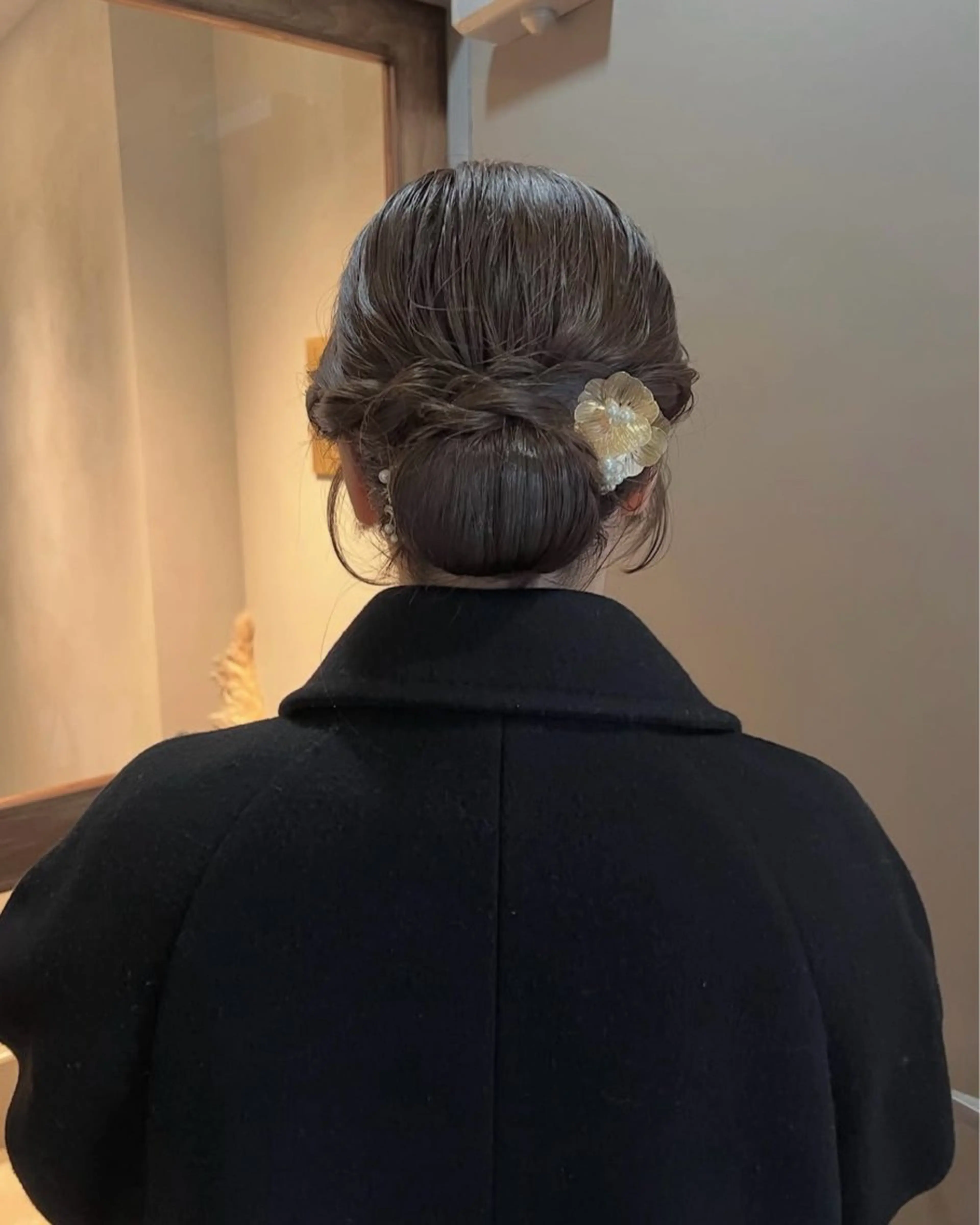 カラー ヘアアレンジ akane/ボブ /オリーブ/ブラウンのヘアスタイル