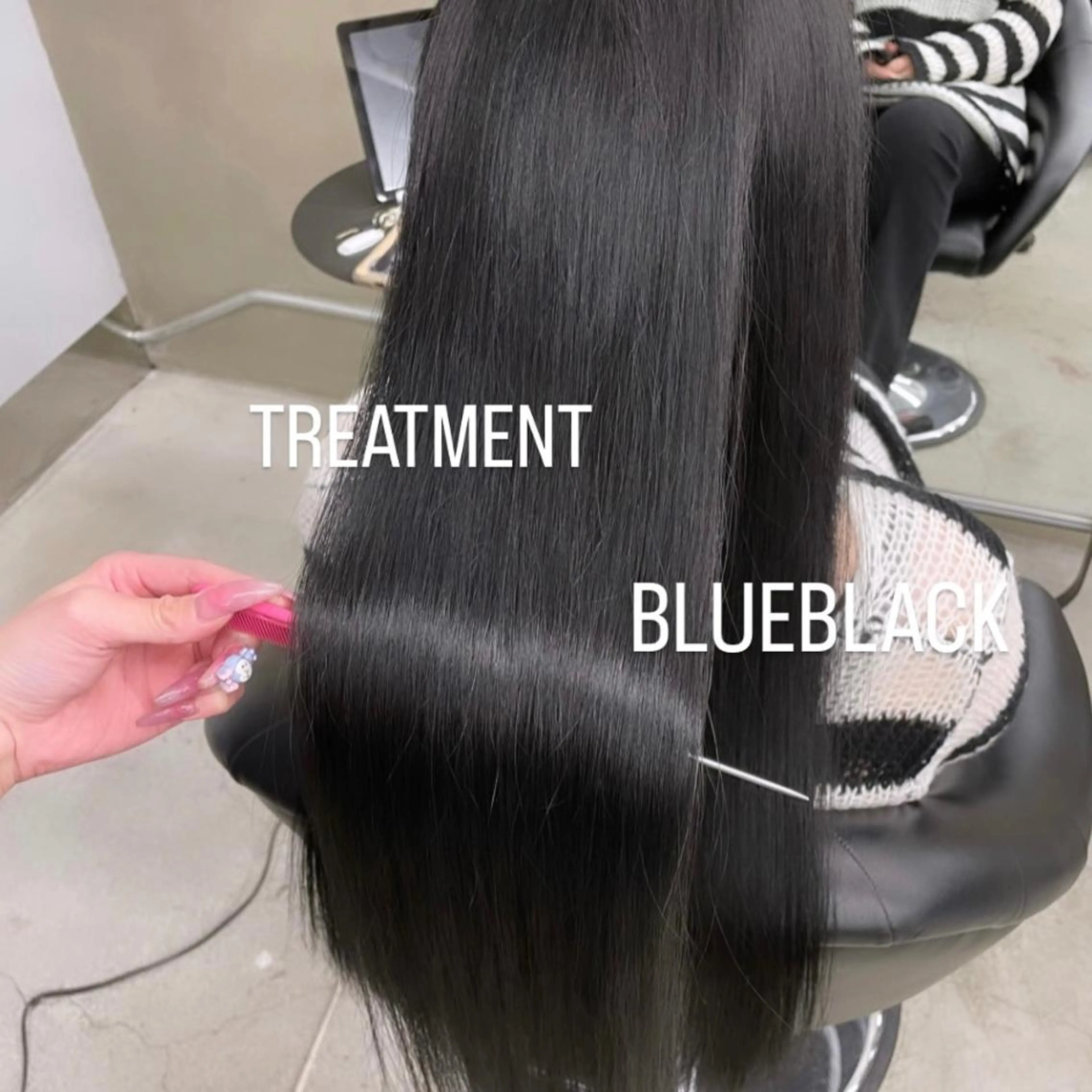ロング カラー ヘアカラー トリートメント エクステ🩵ブリーチ 韓国ヘア🩵KAEのヘアスタイル