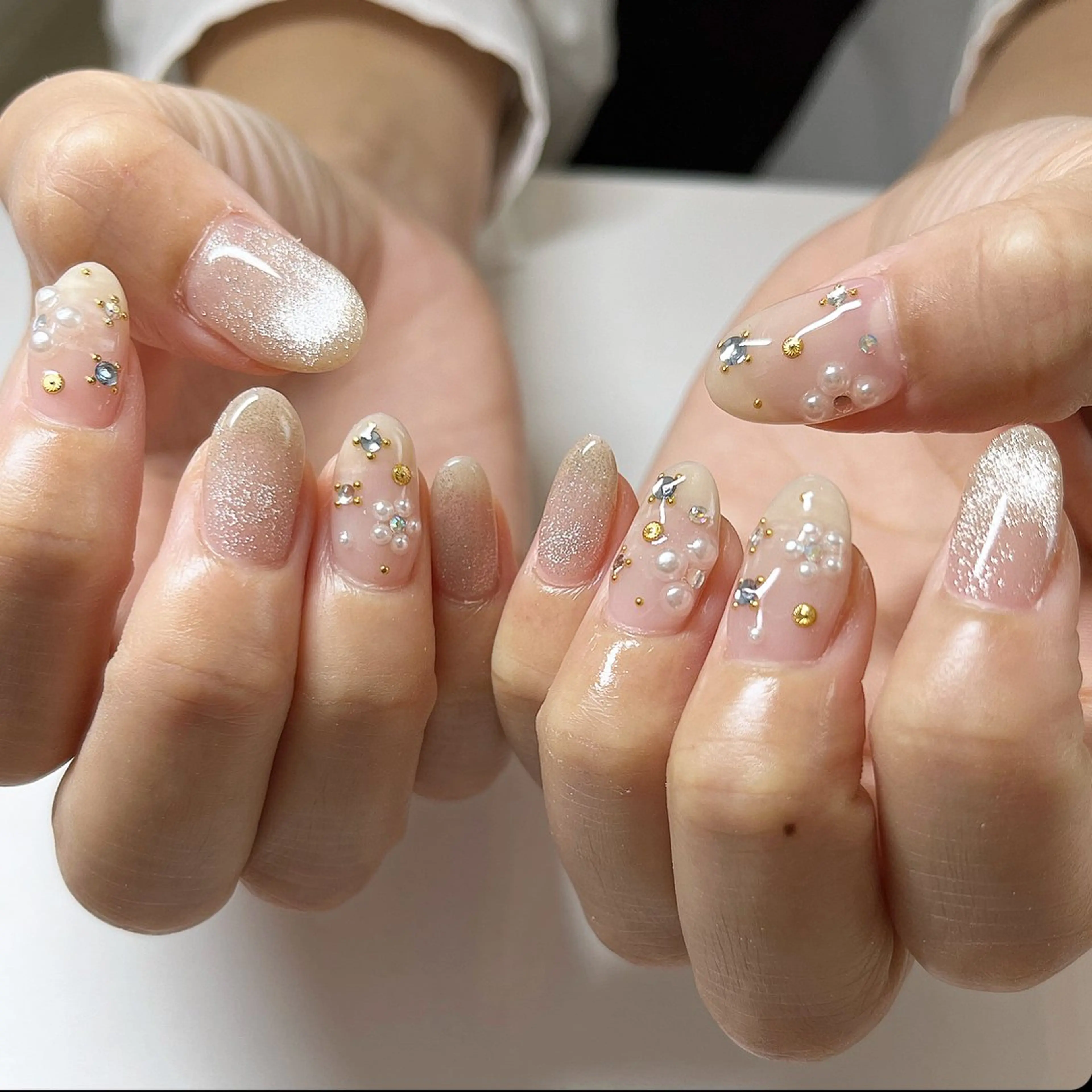 ネイル 持ち込み ハンドネイル nail room  cuore所属・松尾 典子のネイルデザイン