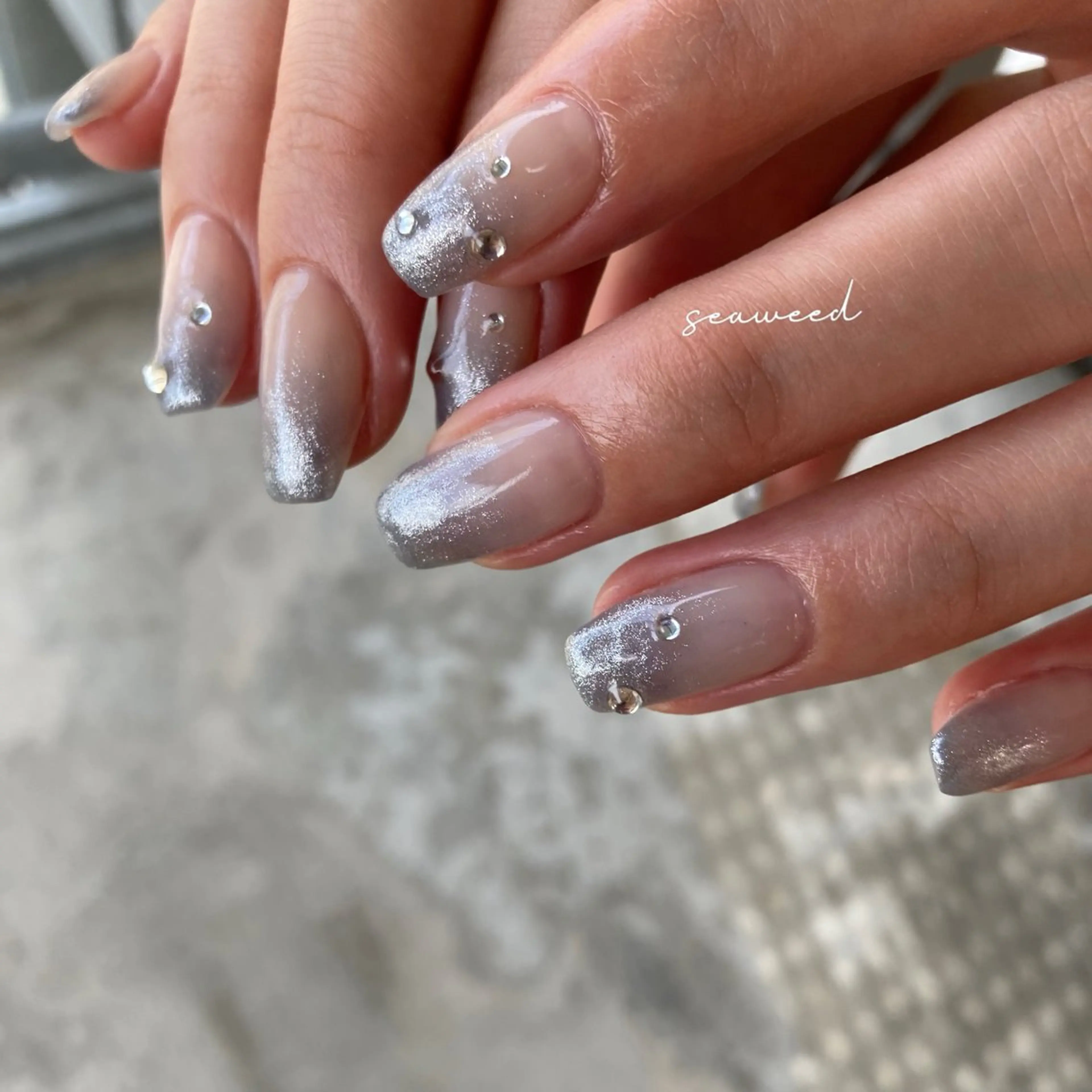 ネイル ハンドネイル seaweed nailのネイルデザイン