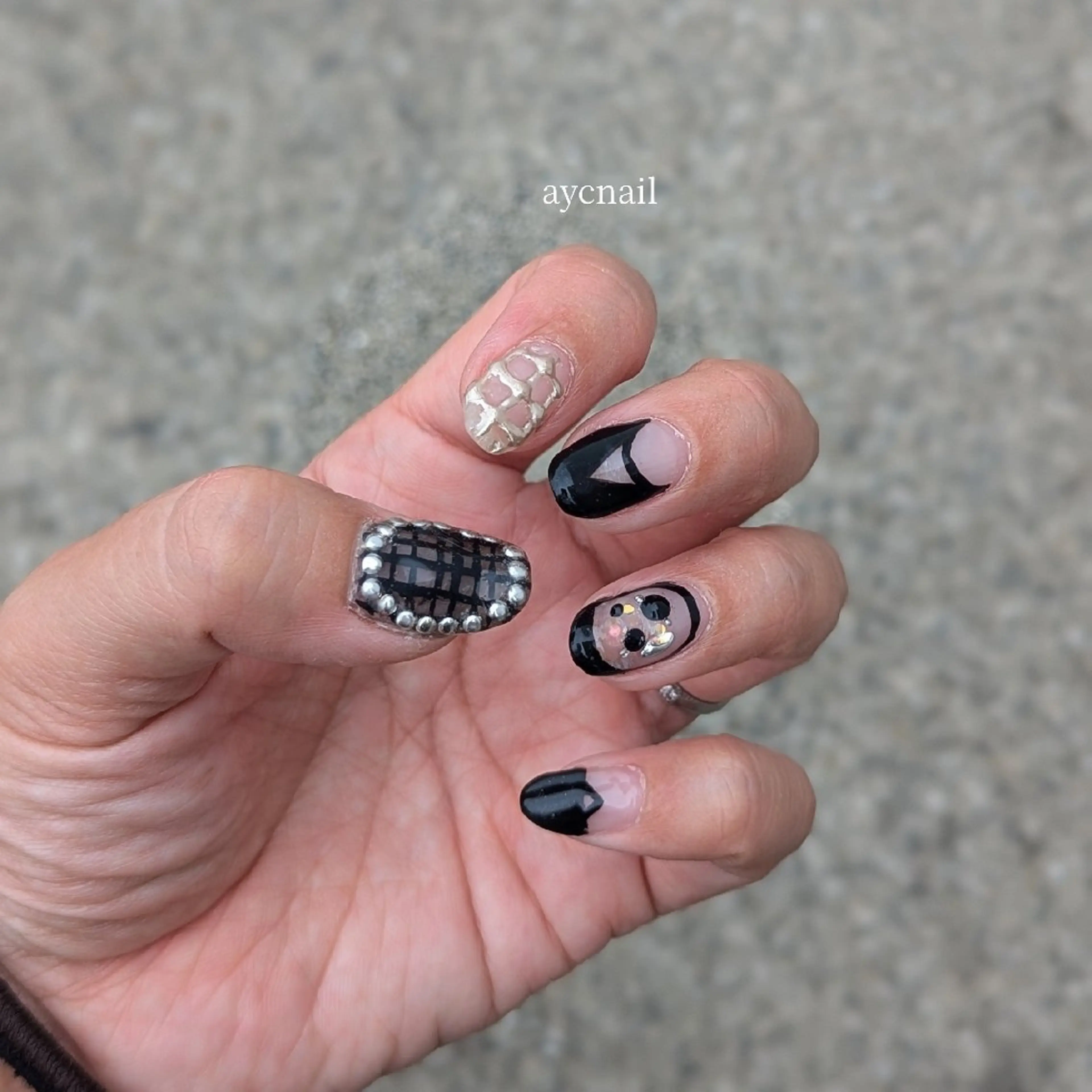ネイル ハンドネイル aycnail 　Ayakaのネイルデザイン