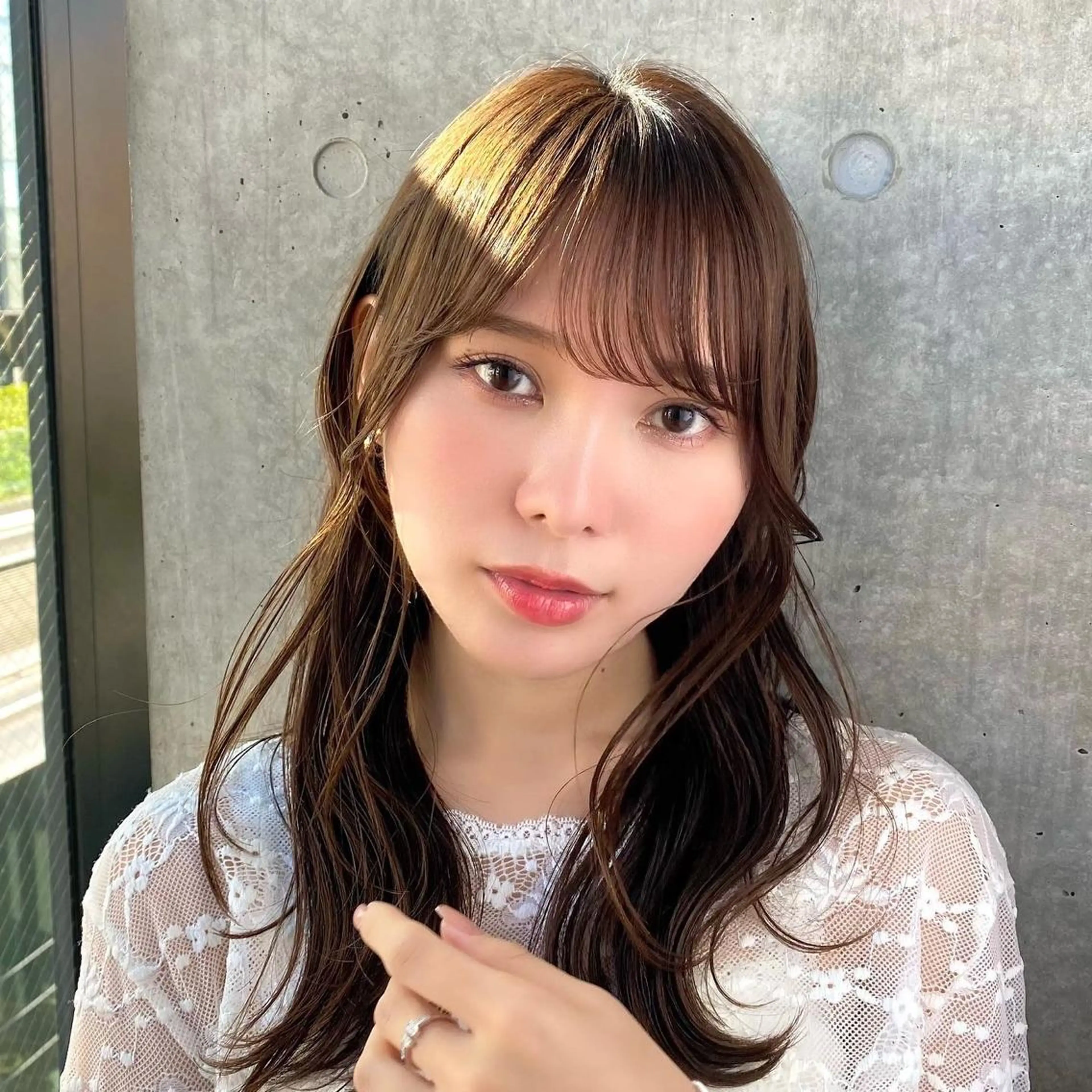 ロング カラー SALOWIN原宿AROA店所属・顔まわり神カット✂︎ 齋藤雄大【表参道】のヘアスタイル