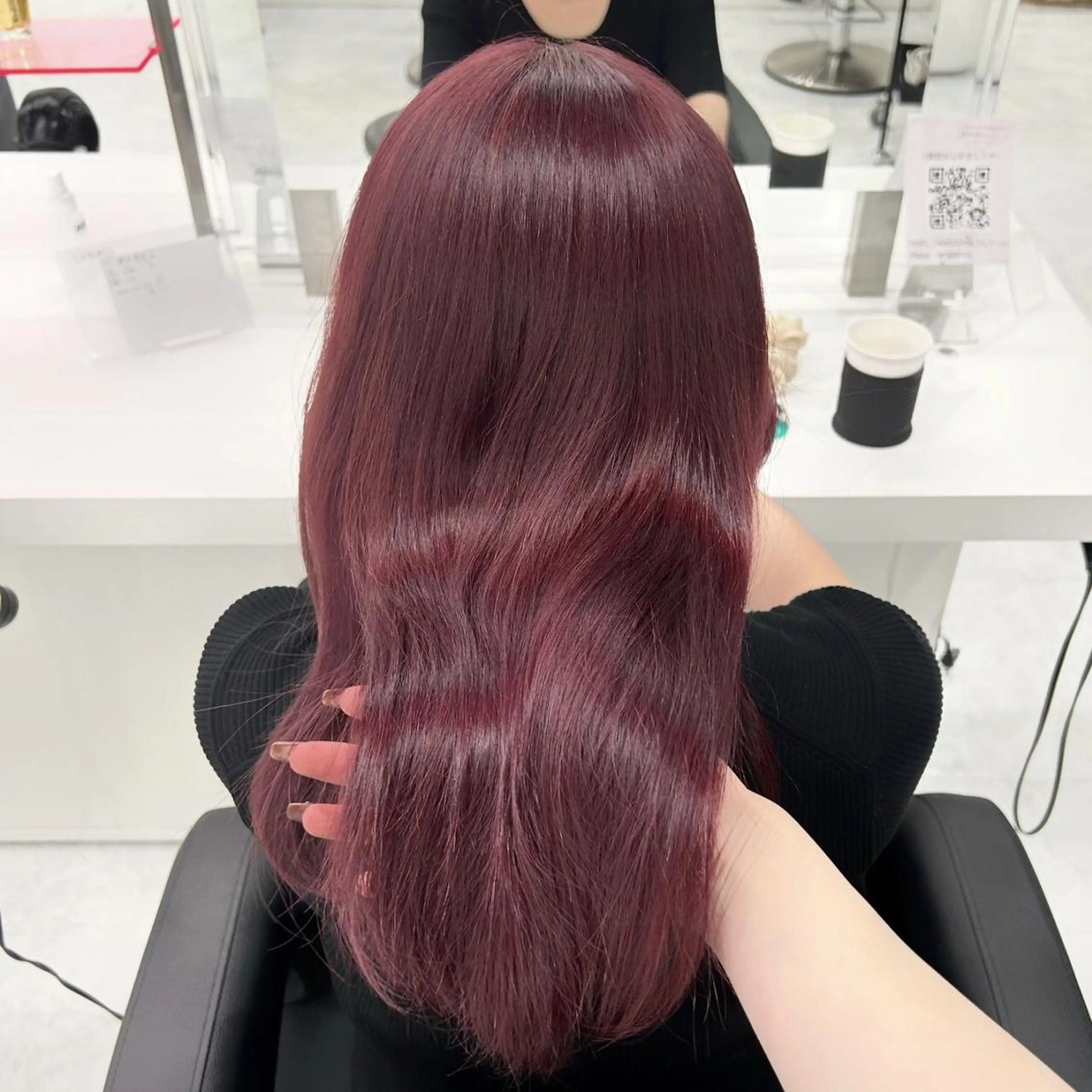 カラー ワンホン🇨🇳レイ ヤー🥀横浜101のヘアスタイル