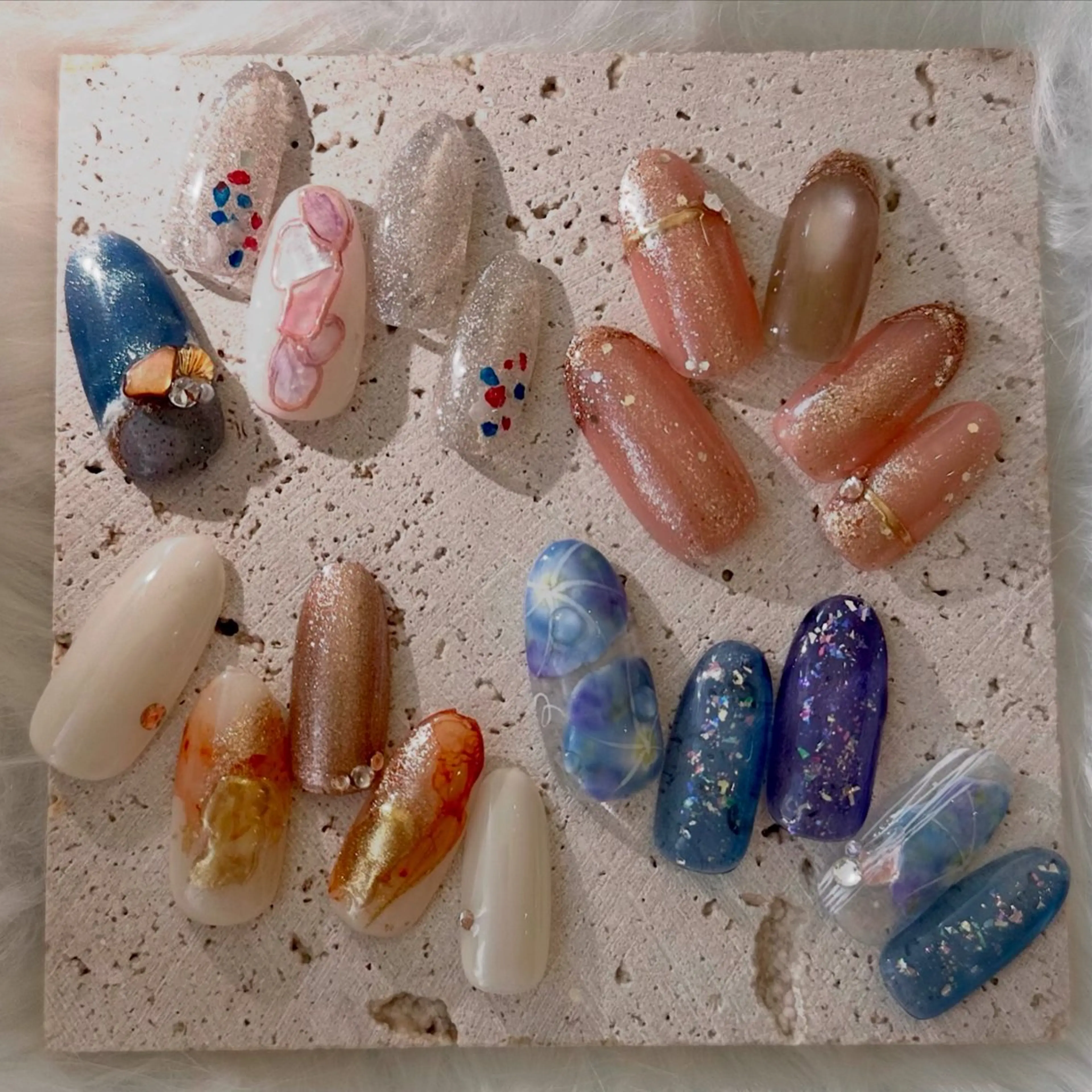 【オフ代込】定額ネイル6900円の写真