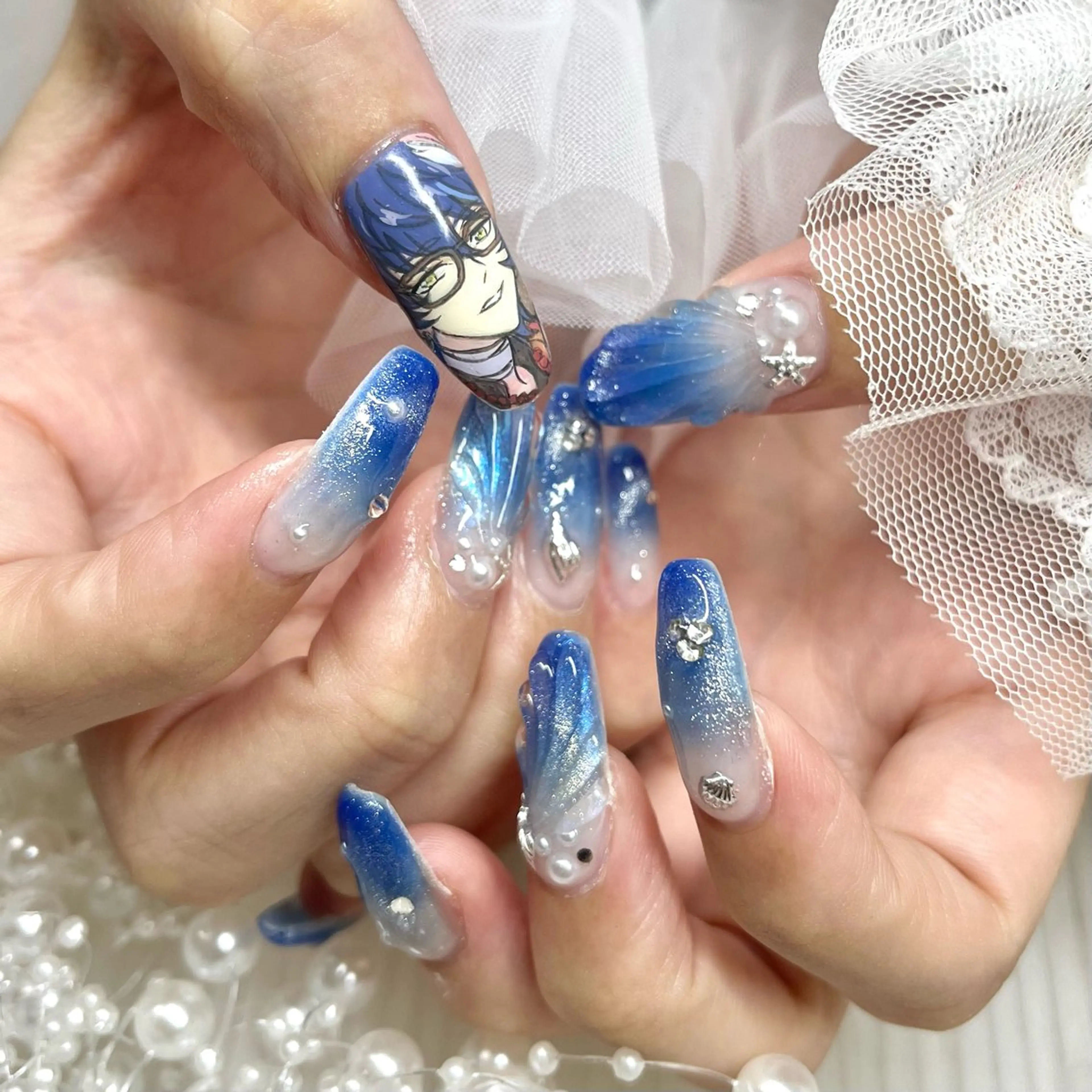 ネイル ハンドネイル 池袋痛ネイル Nok. 渡辺のネイルデザイン