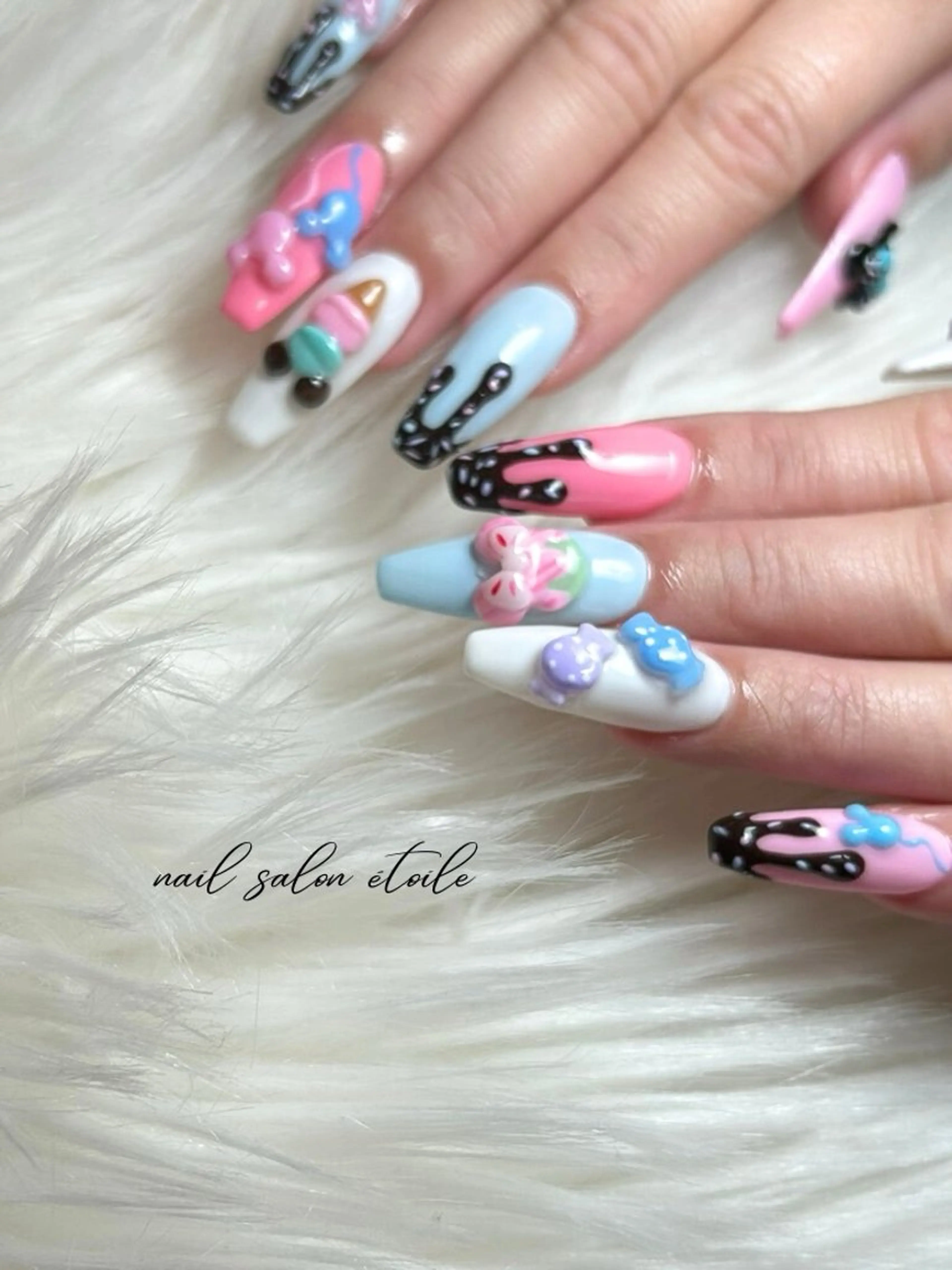 ネイル パステルネイル nail salon étoileのネイルデザイン