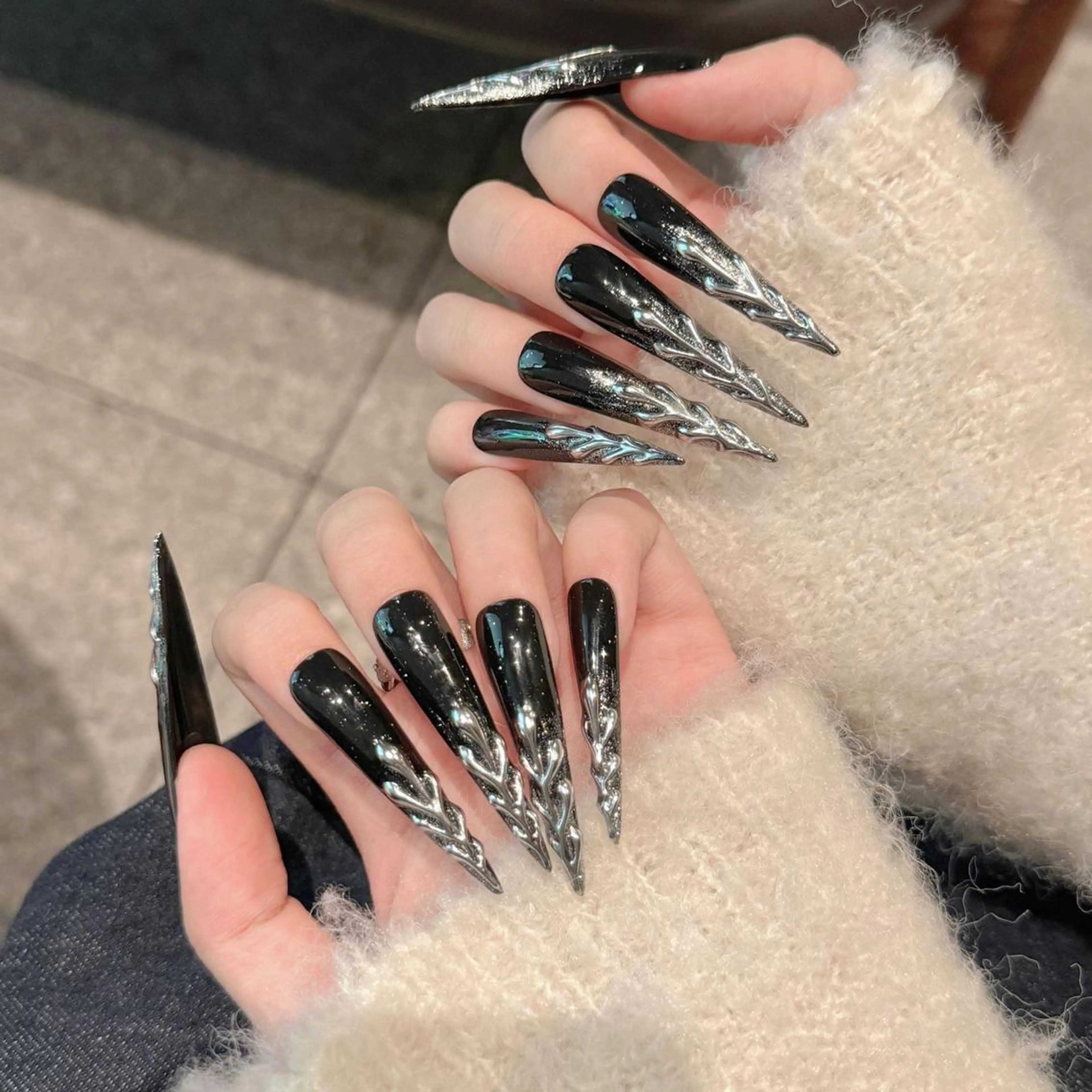 ネイル ジェルネイル スカルプネイル ネイルチップ ✨みゆき ✨のネイルデザイン