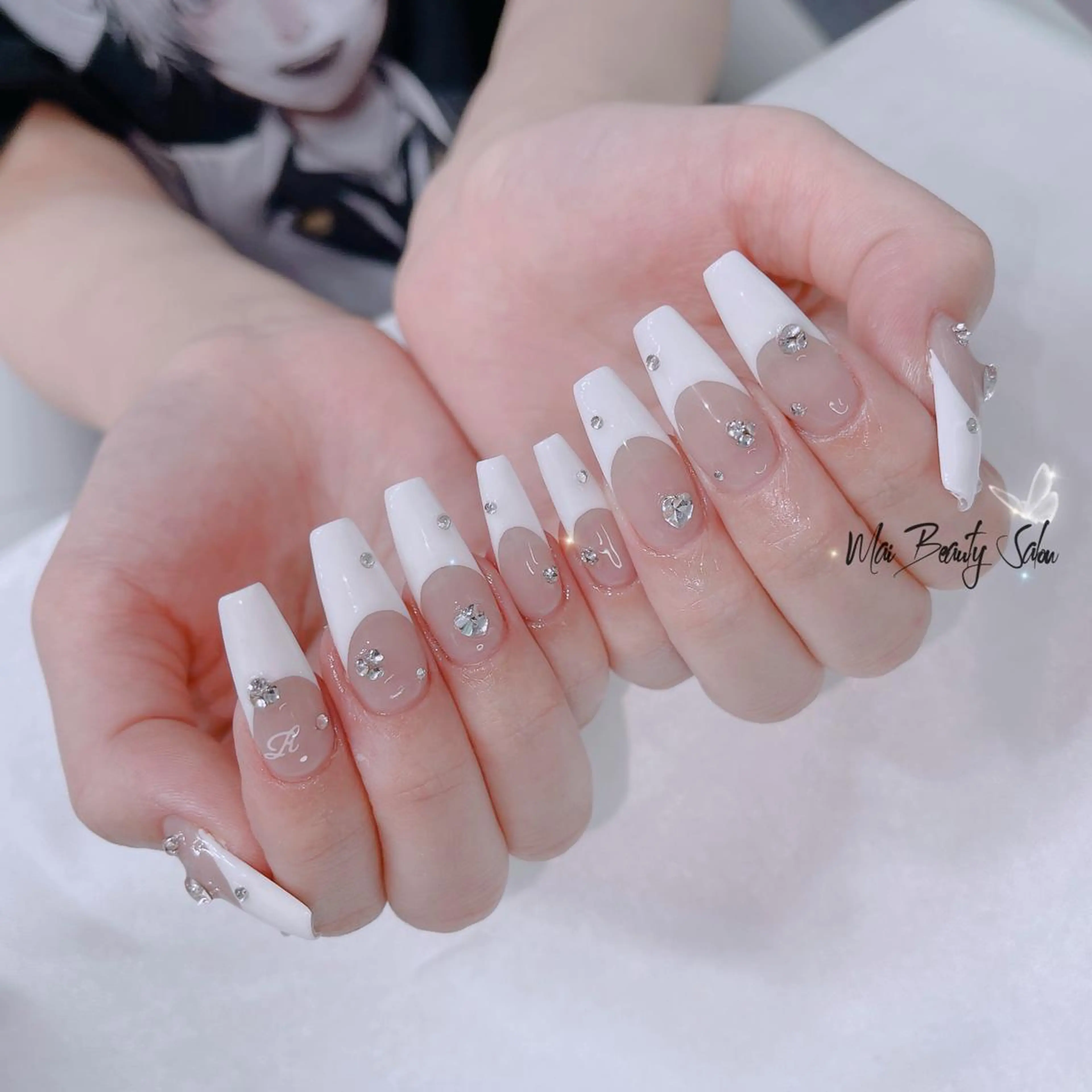 ネイル フットネイル ジェルネイル マグネットネイル パラジェル ワンホンネイル MaiBeauty Niのネイルデザイン