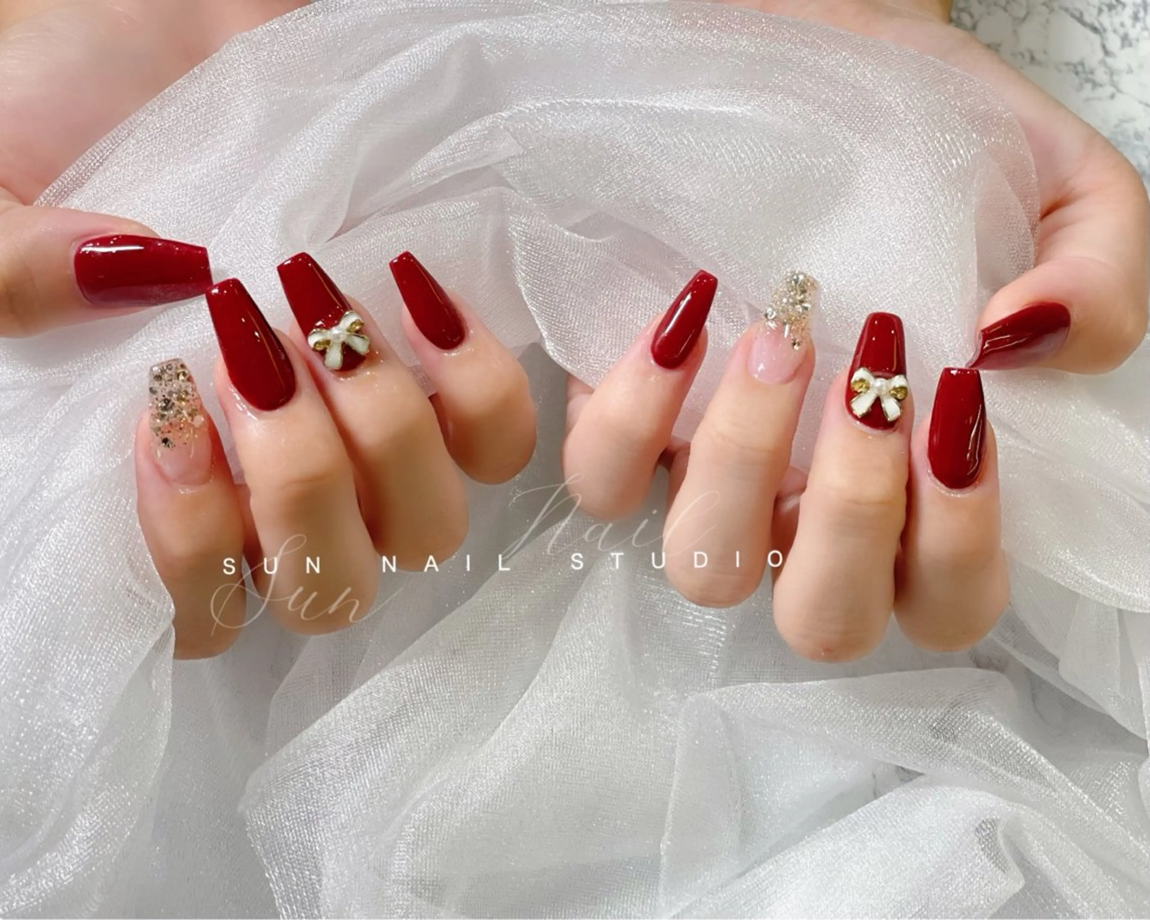 ネイル ハンドネイル ハンドケア SUN nail上本町のネイルデザイン