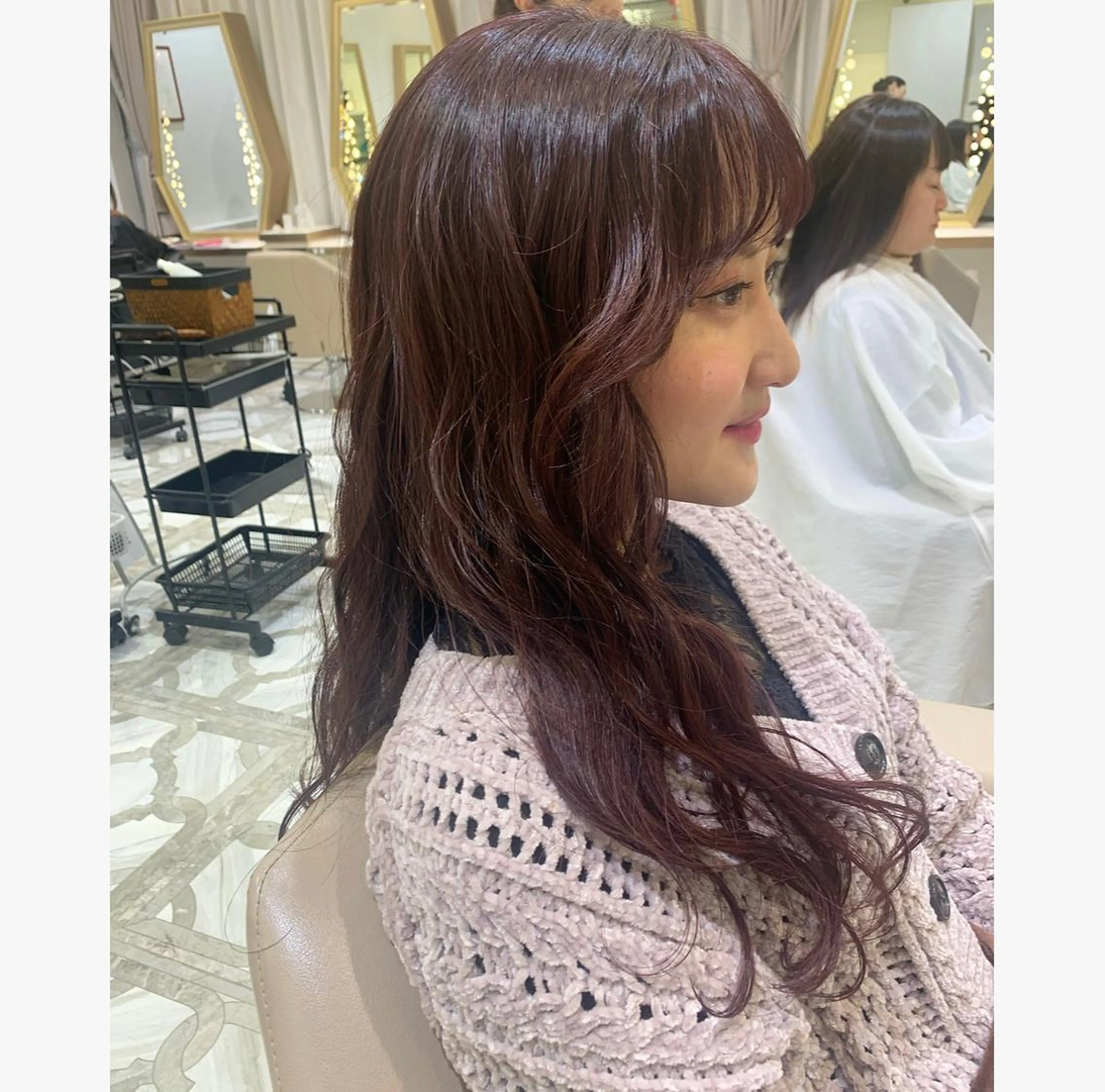 ロング カラー 💙美髪救世主💙 関華蓮のヘアスタイル