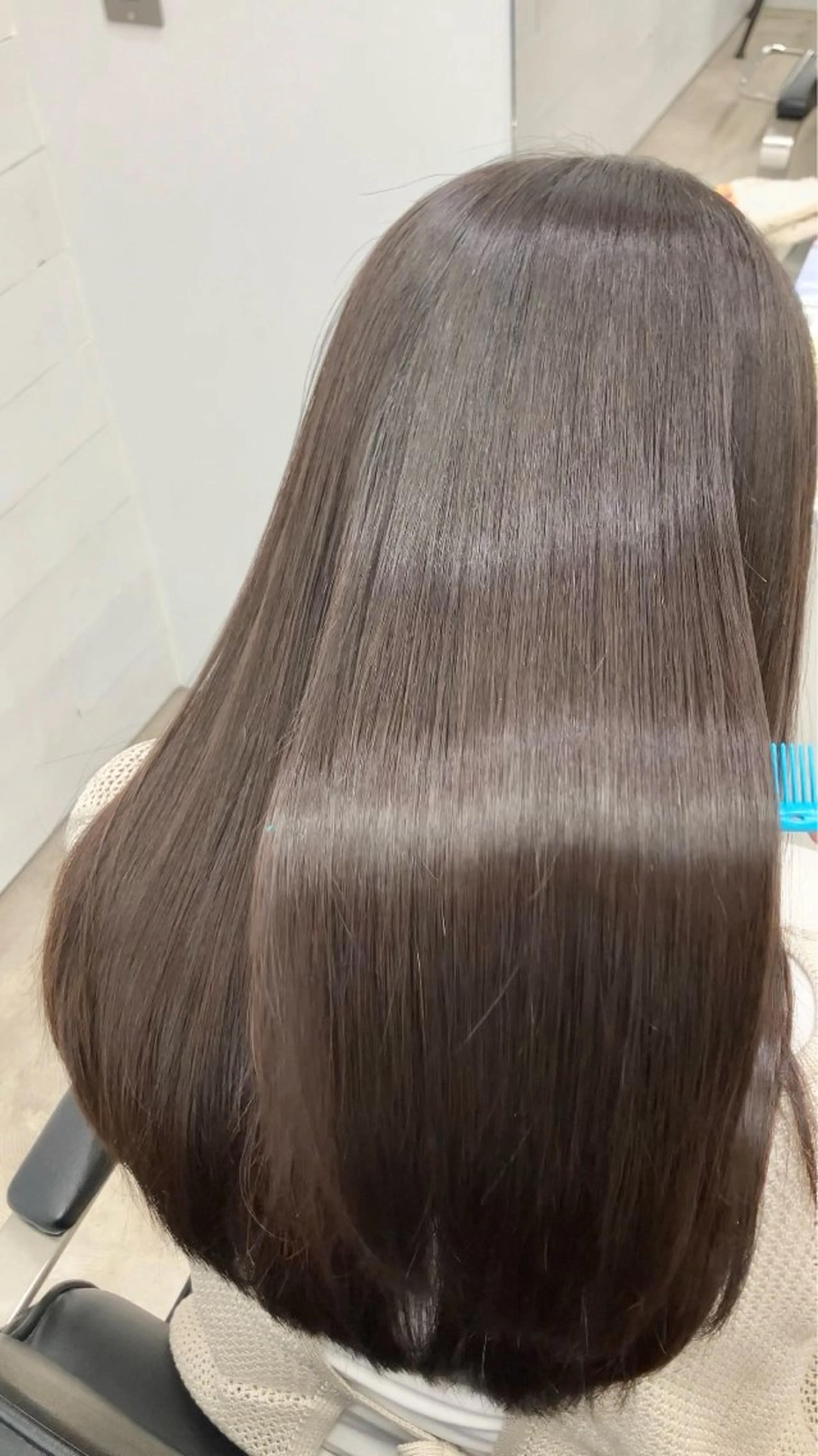 ロング ロング カット 縮毛矯正 BAE所属・落合孝臣/新潟駅南 /髪質改善のヘアスタイル