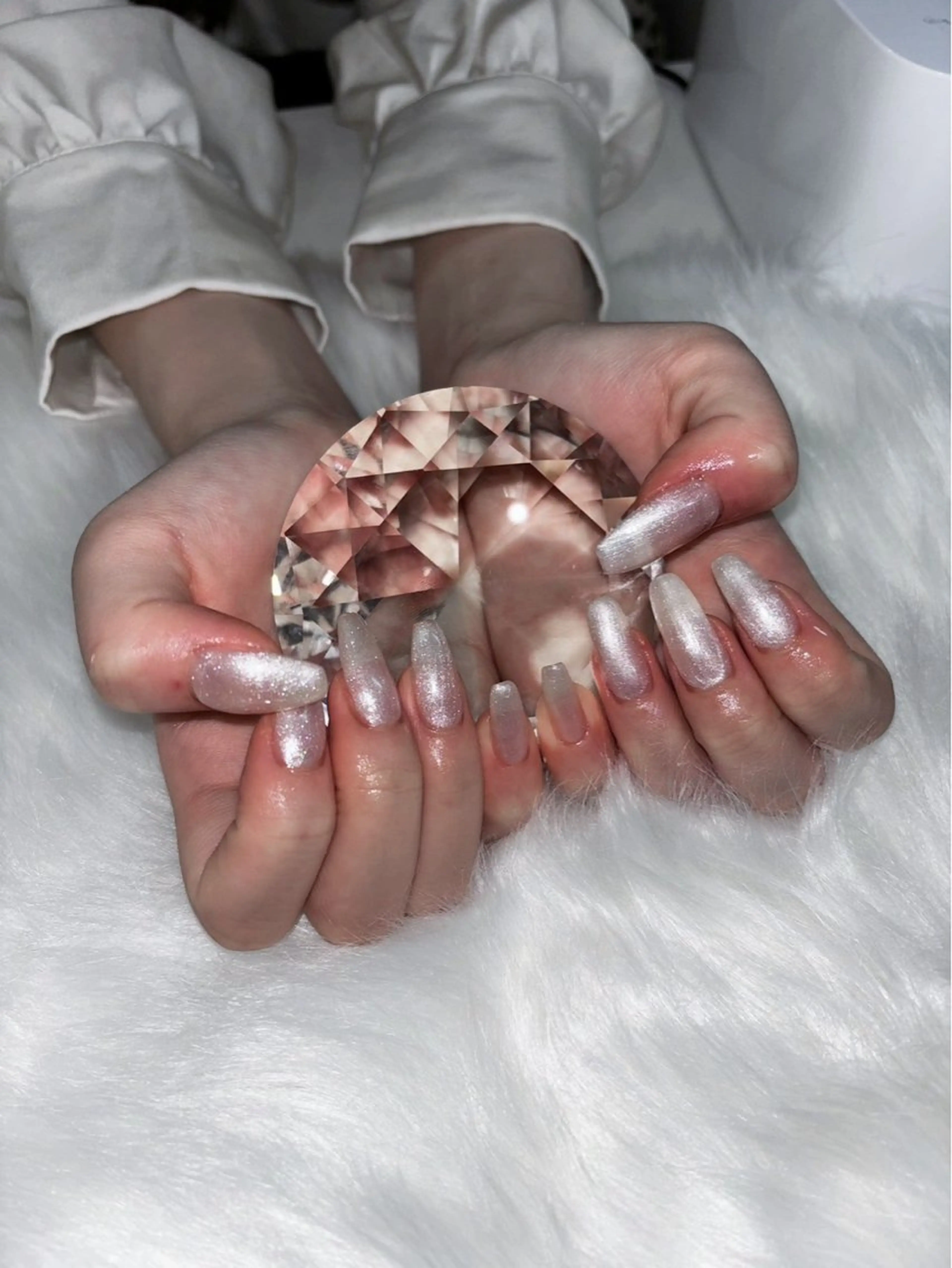 ネイル スカルプネイル ワンホンネイル icy nail れいあのネイルデザイン