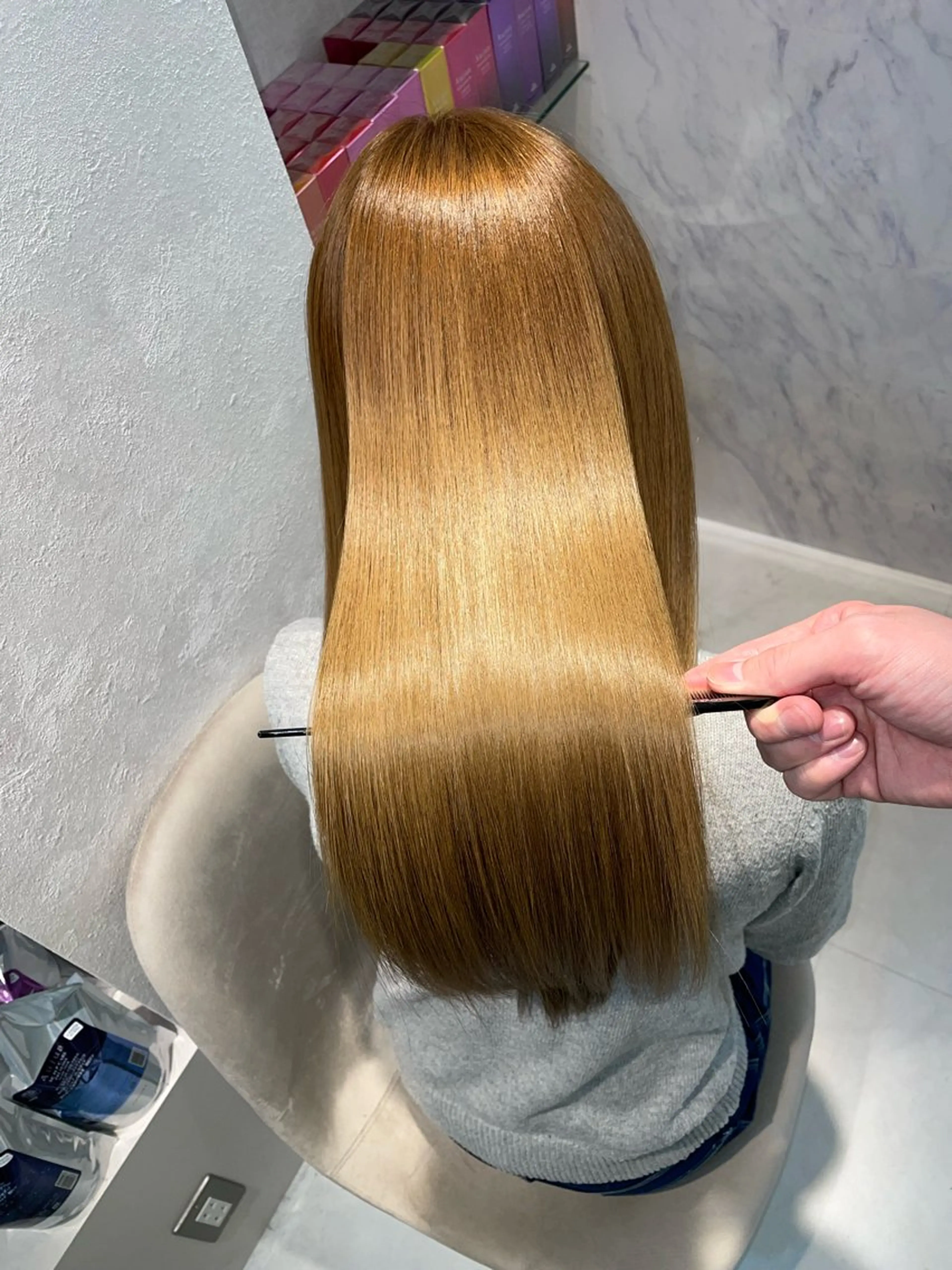 ロング カラー youres hair2nd 髪質改善&ヘッドスパ所属・髪質改善特化/ 河野　柊斗のヘアスタイル