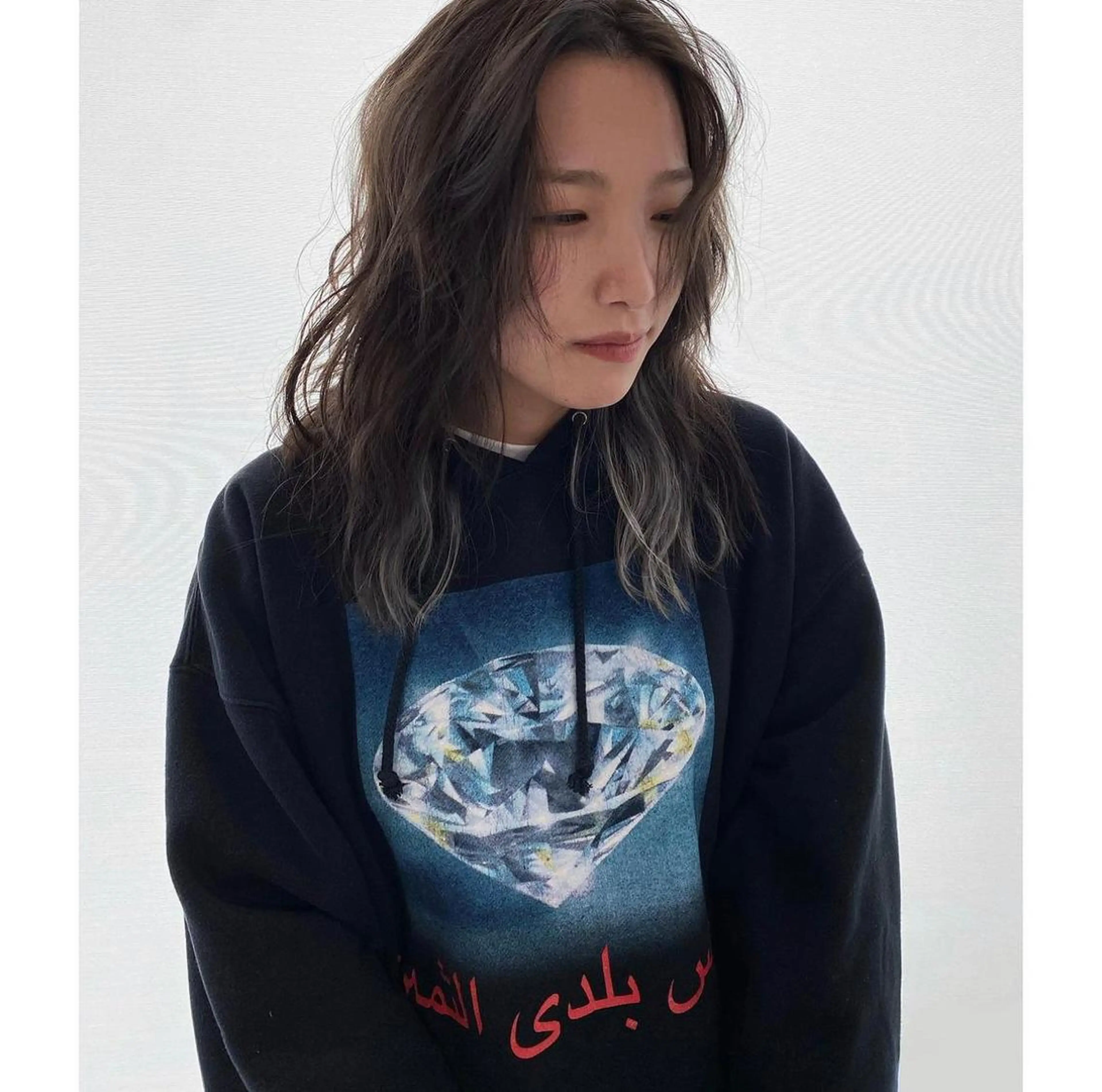 セミロング カラー ヘアアレンジ 【姫カット】 ナカムラコウキのヘアスタイル