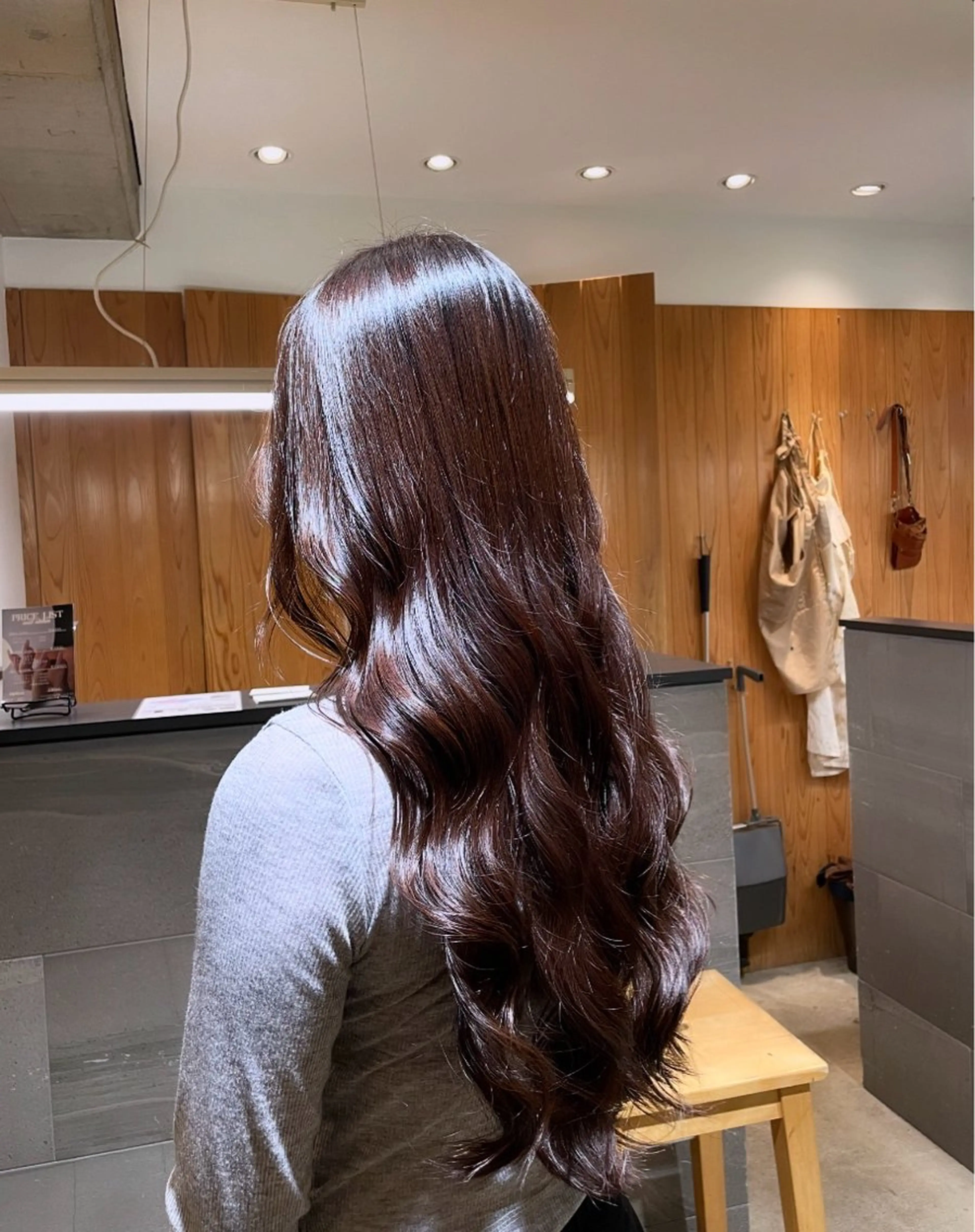 ロング カラー 頼金 愛海のヘアスタイル