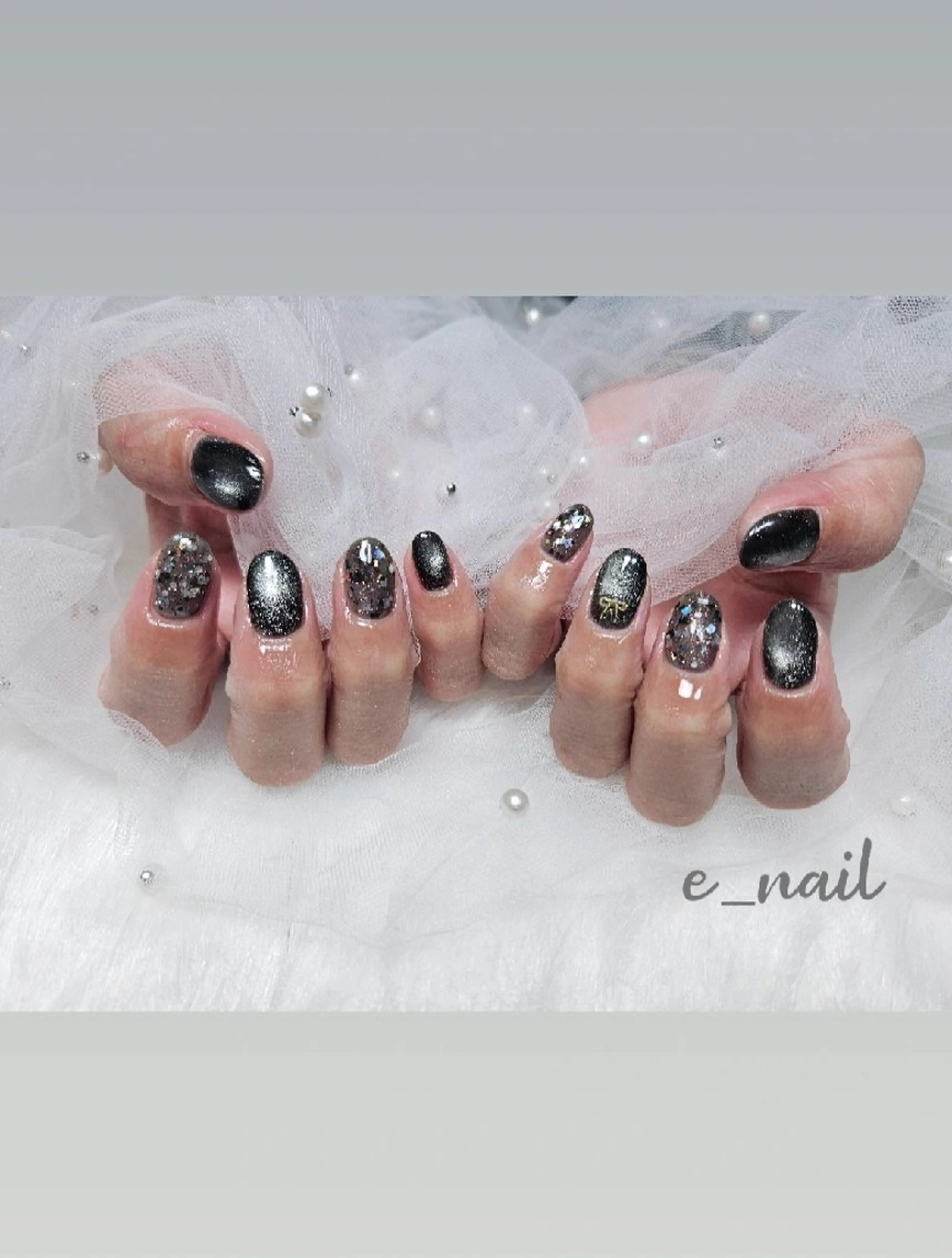 ネイル e_nail🍀自宅 サロン八潮eri☆　のネイルデザイン