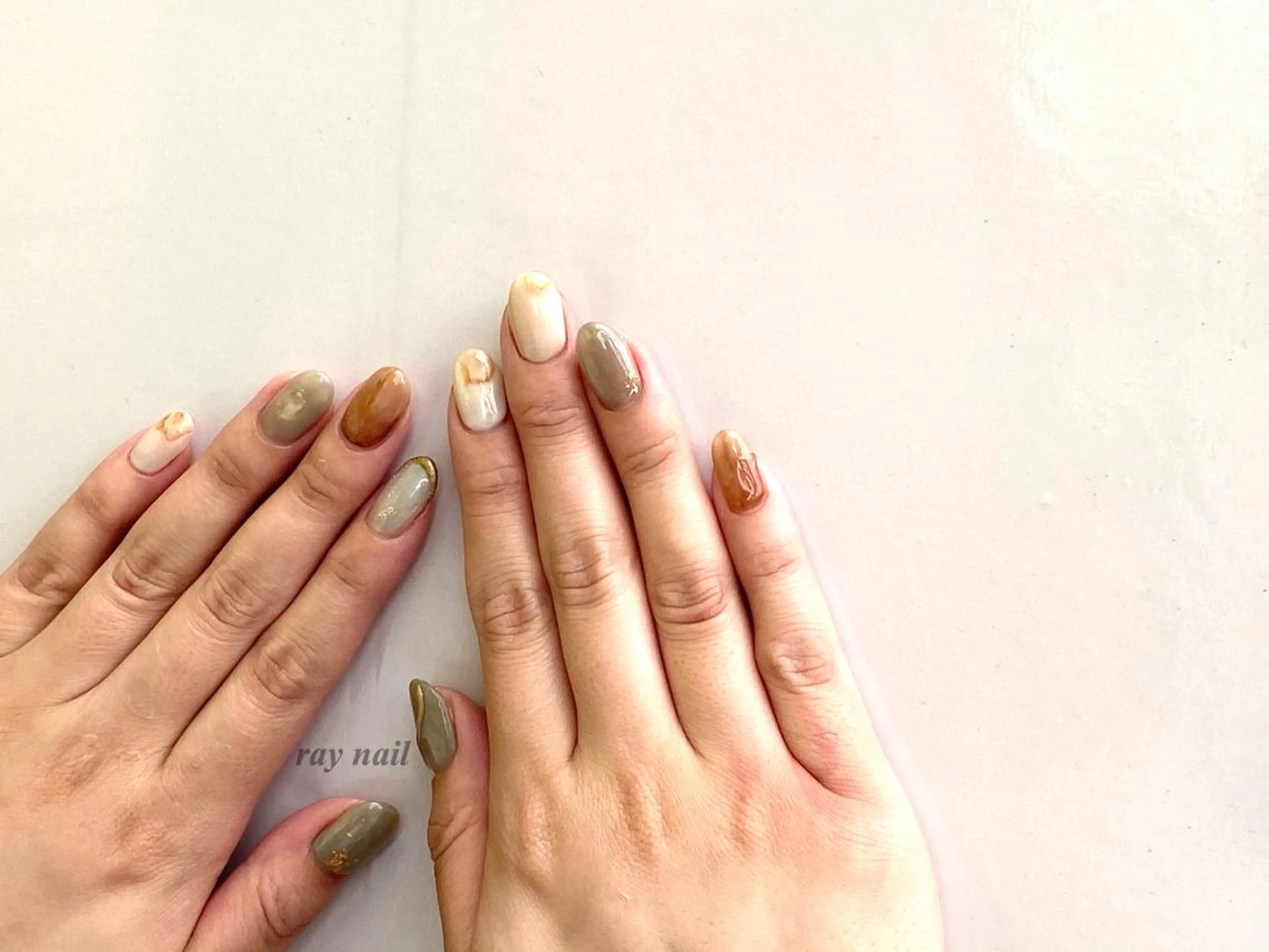 ネイル ハンドネイル ray nail. 中央橋店のネイルデザイン