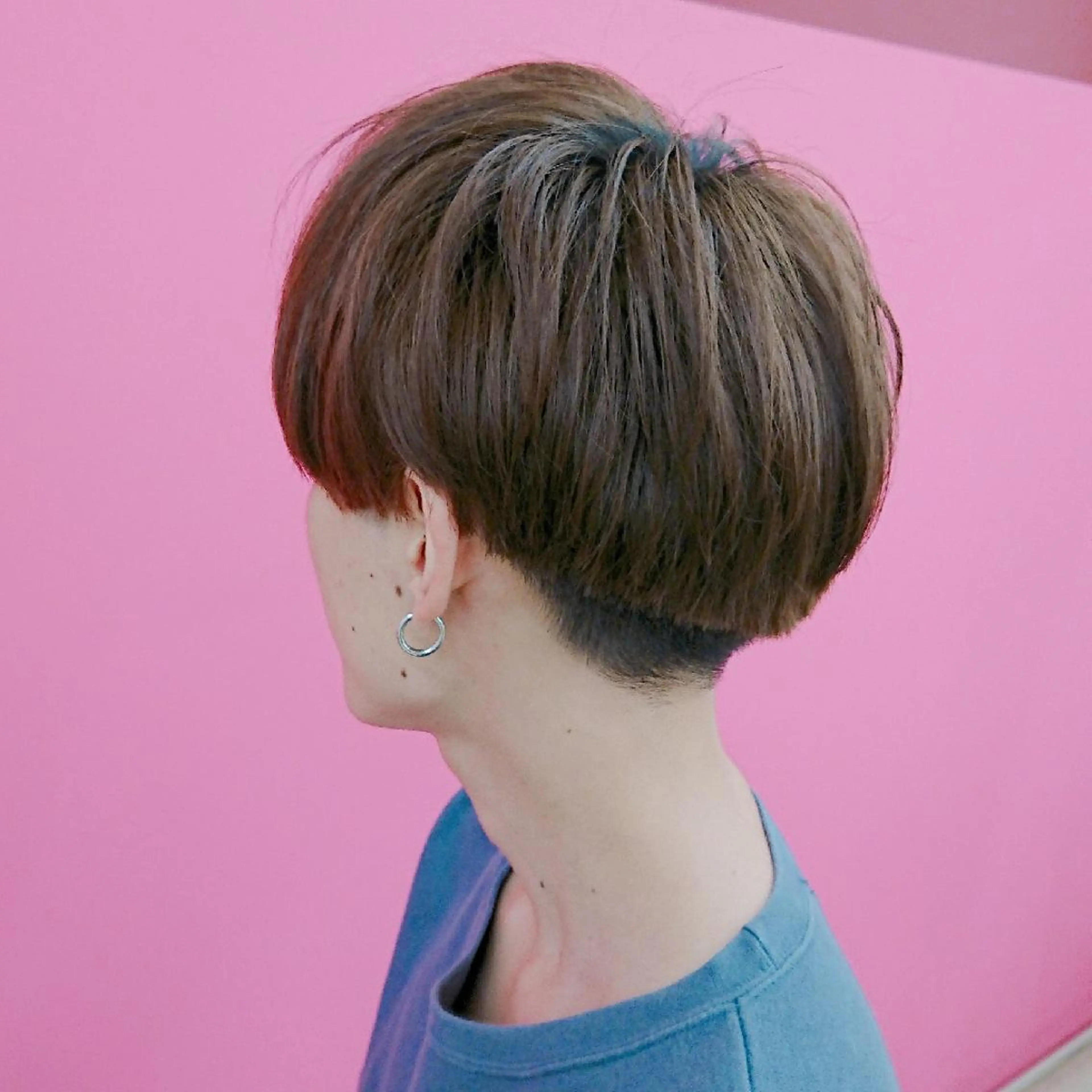 メンズ マッシュ 艶髪サラサラカラー 🌈前原健吾のヘアスタイル