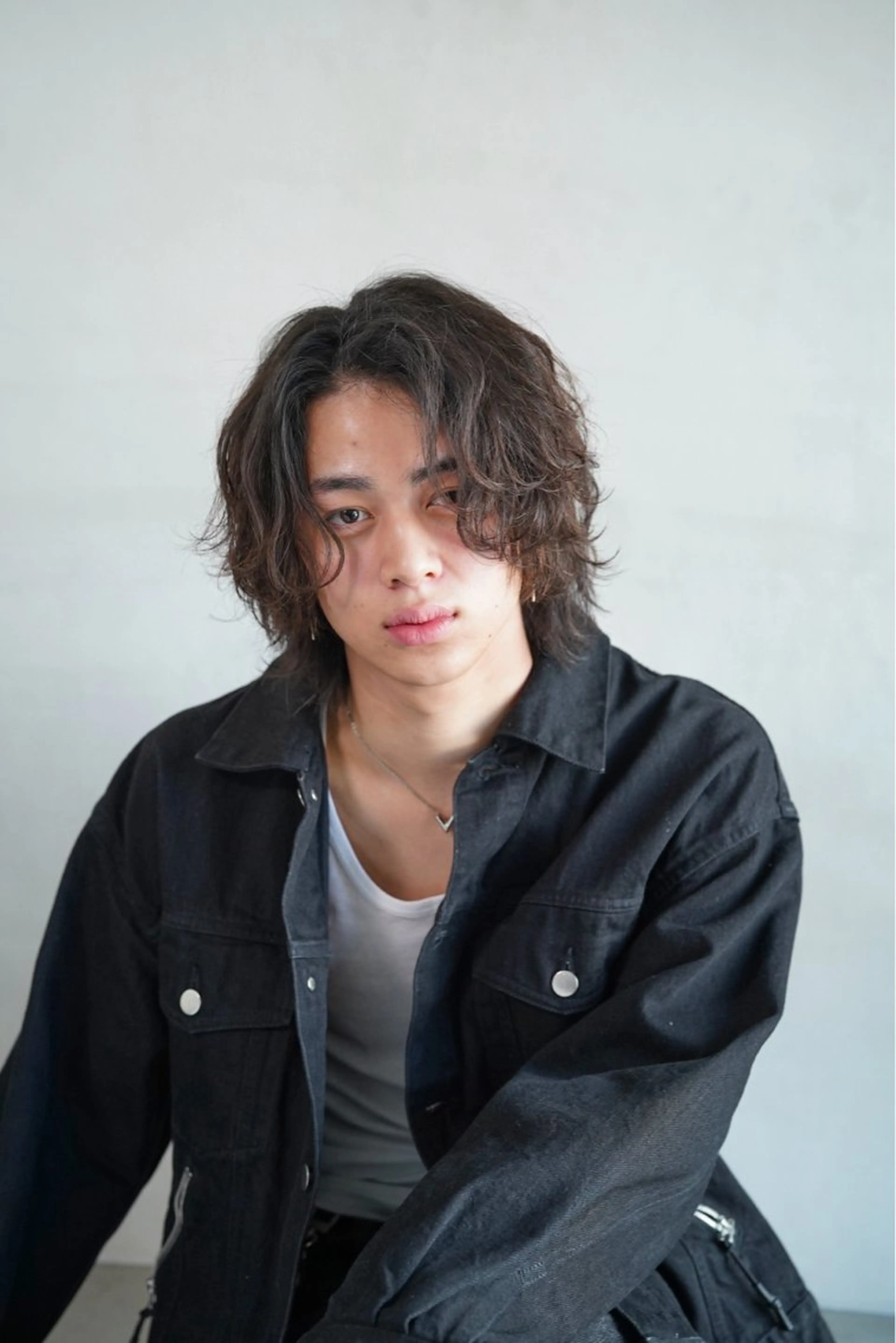 パーマ メンズ カット パーマ トリートメント 当日予約⭕️ fifth渋谷太田のヘアスタイル