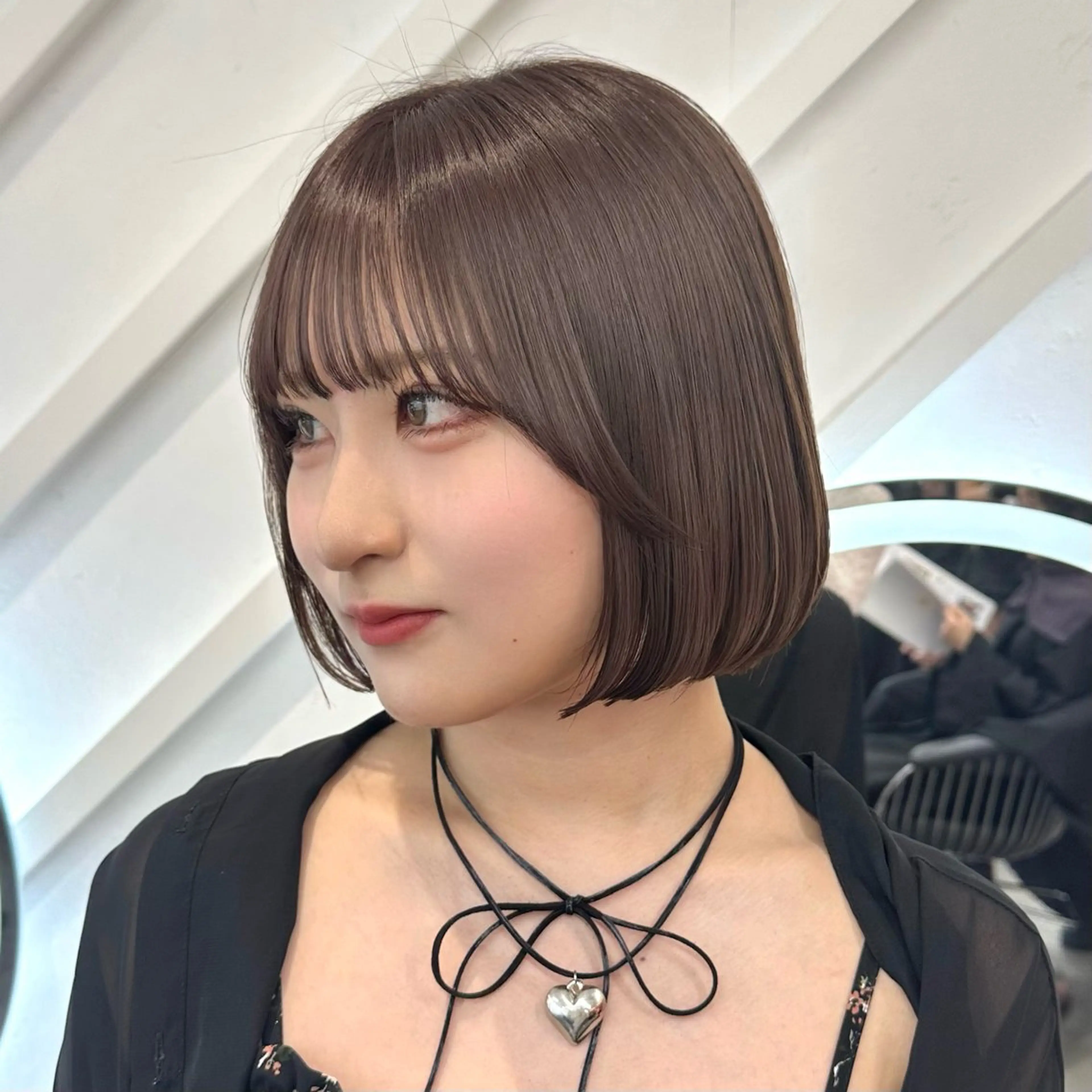 ショート カラー カット ヘアカラー トリートメント 原宿/韓国レイヤー/ ボブ髪質改善/優希のヘアスタイル
