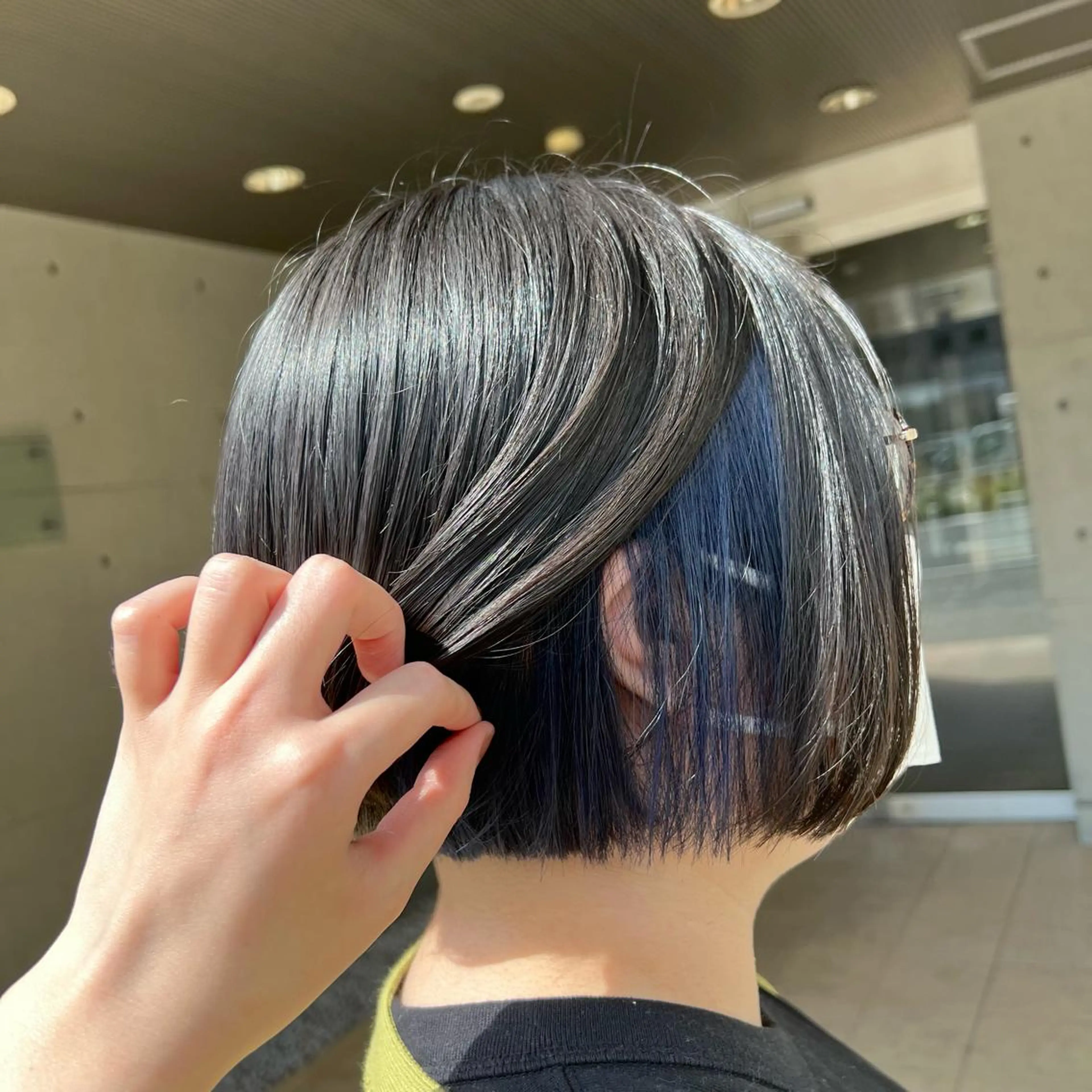 ショート カラー インナーカラー ヘアカラー トリートメント stylist 🐶内藤 成香のヘアスタイル
