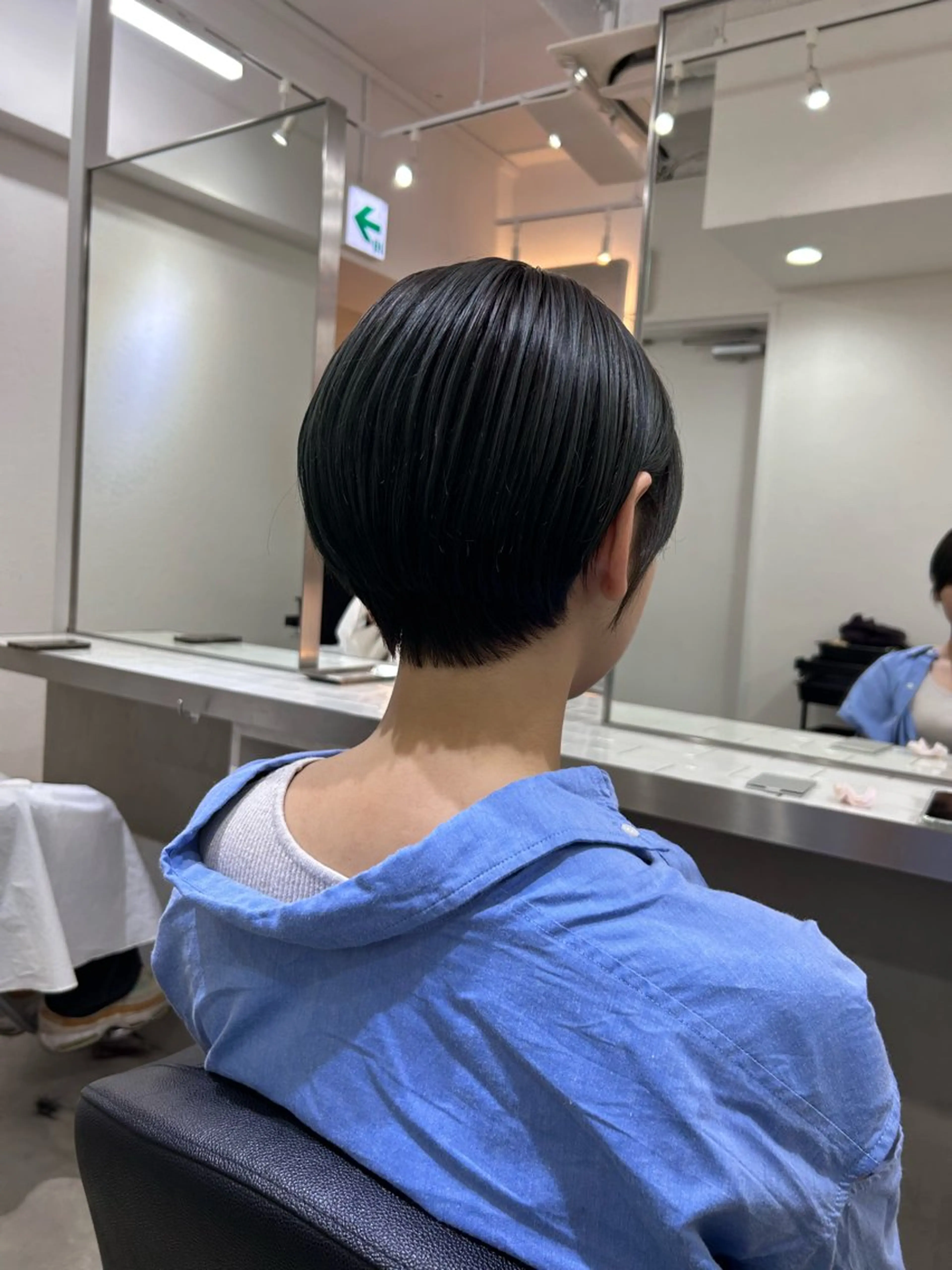 ショート カラー 小顔カット 似合わせcut ◎ 倉橋実咲のヘアスタイル