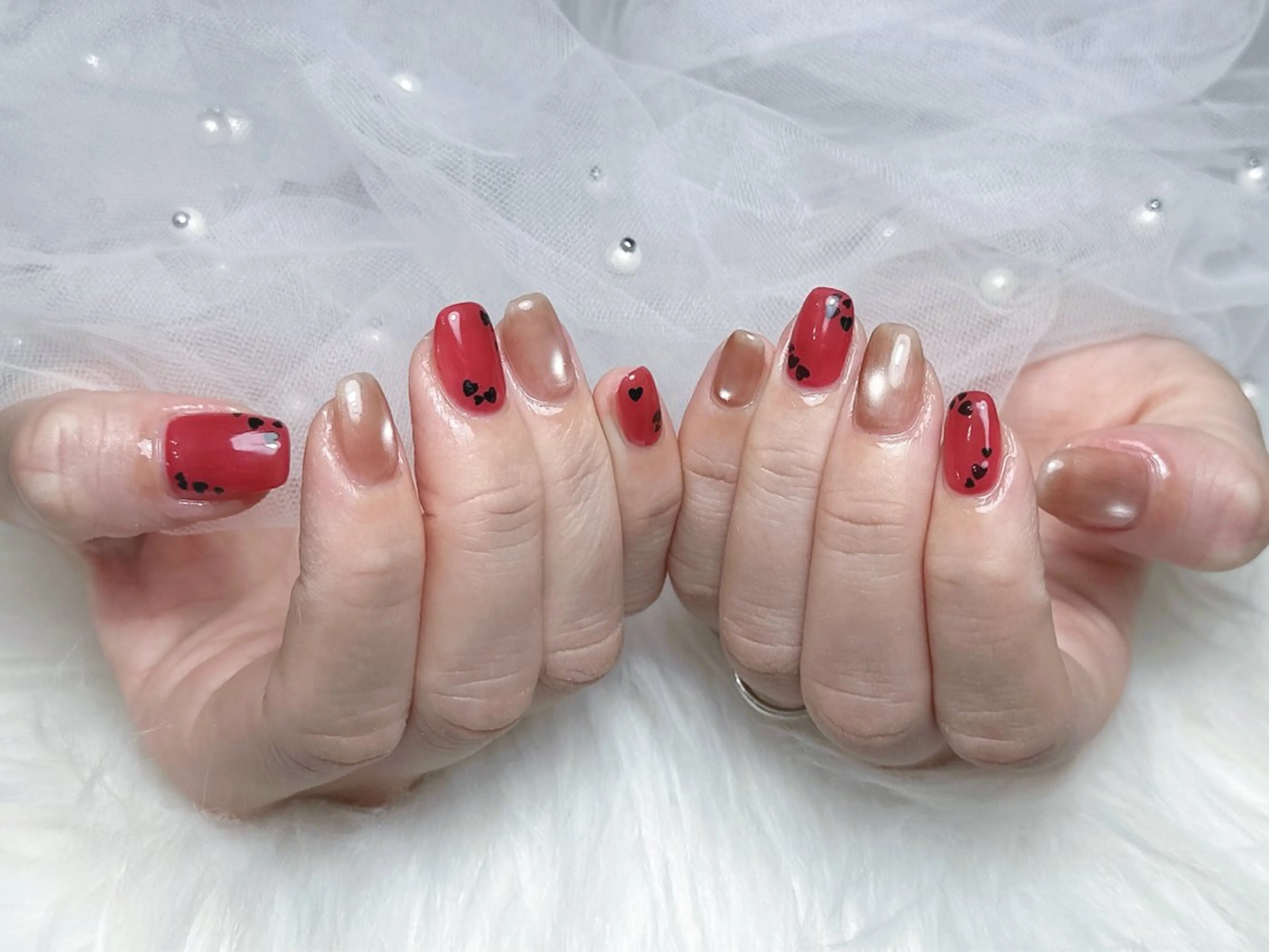 ネイル ハンドネイル 【Eclat ｴｸﾗ】nail＆beauty所属・Eclat〔ｴｸﾗ〕 MOEKA𝜗𝜚*のネイルデザイン