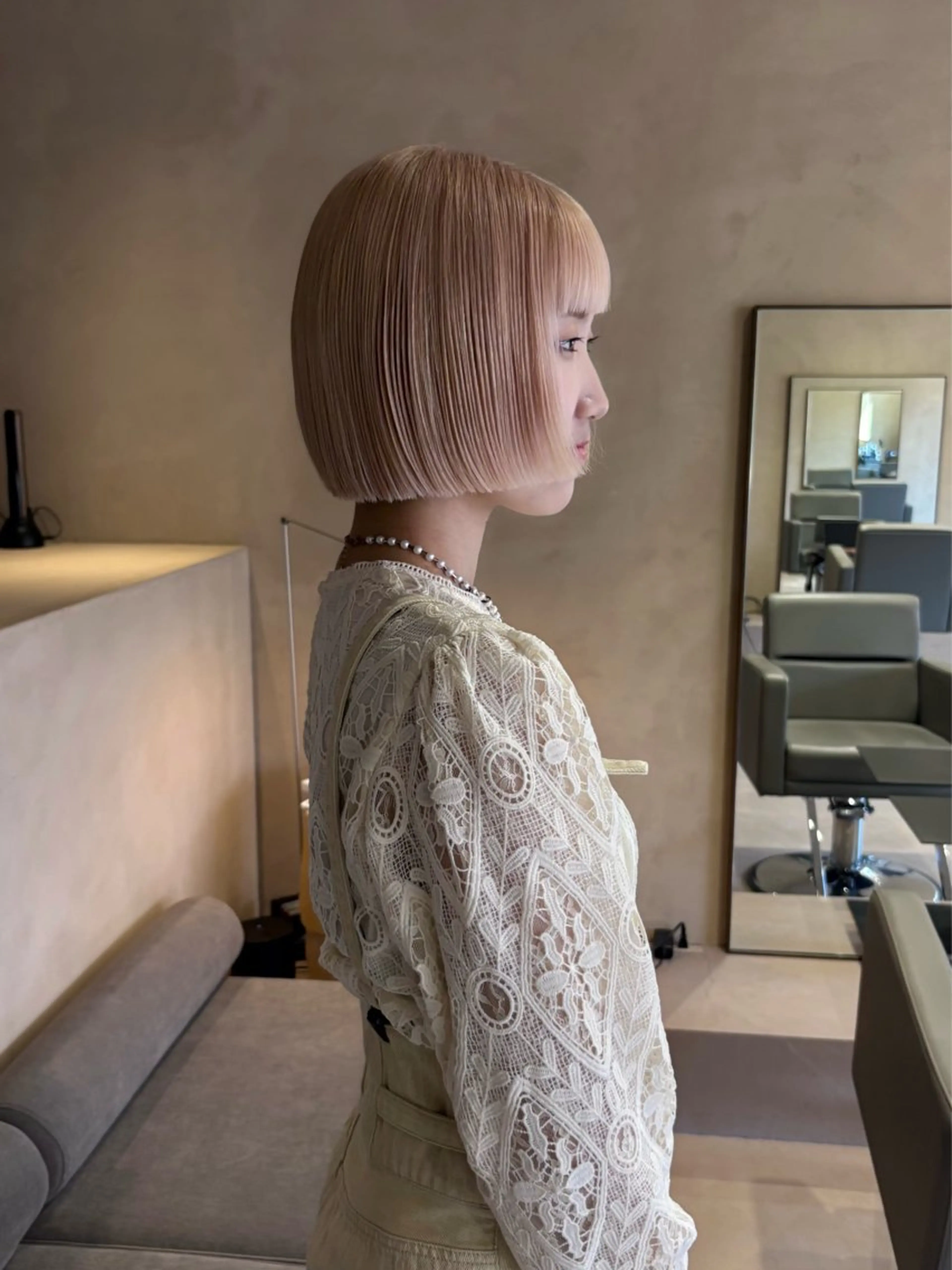 ショート カット ボブ/ヘアセット 和田峰夢のヘアスタイル