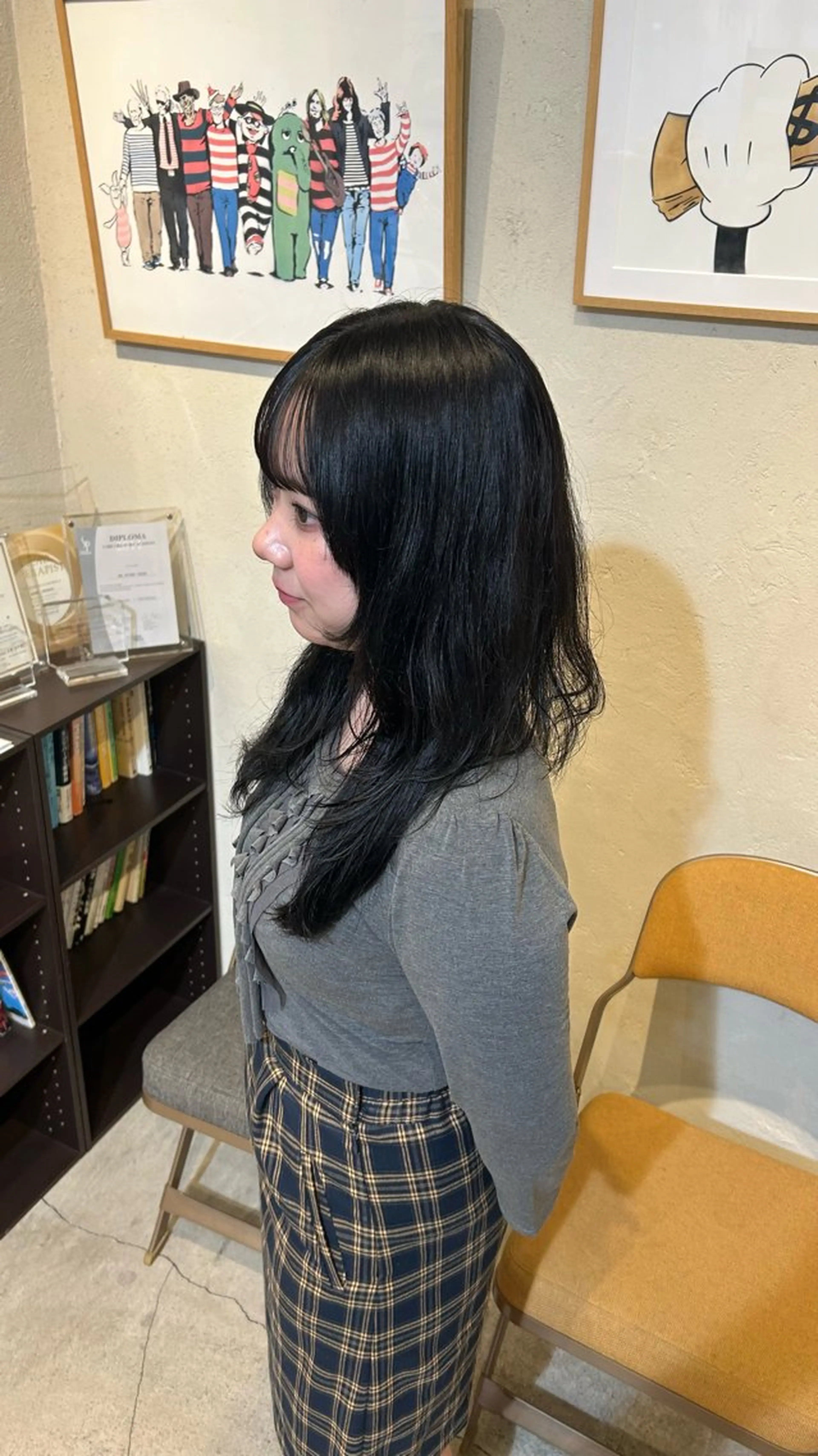 カラー リンネルヘアー所属・池田 味優のヘアスタイル