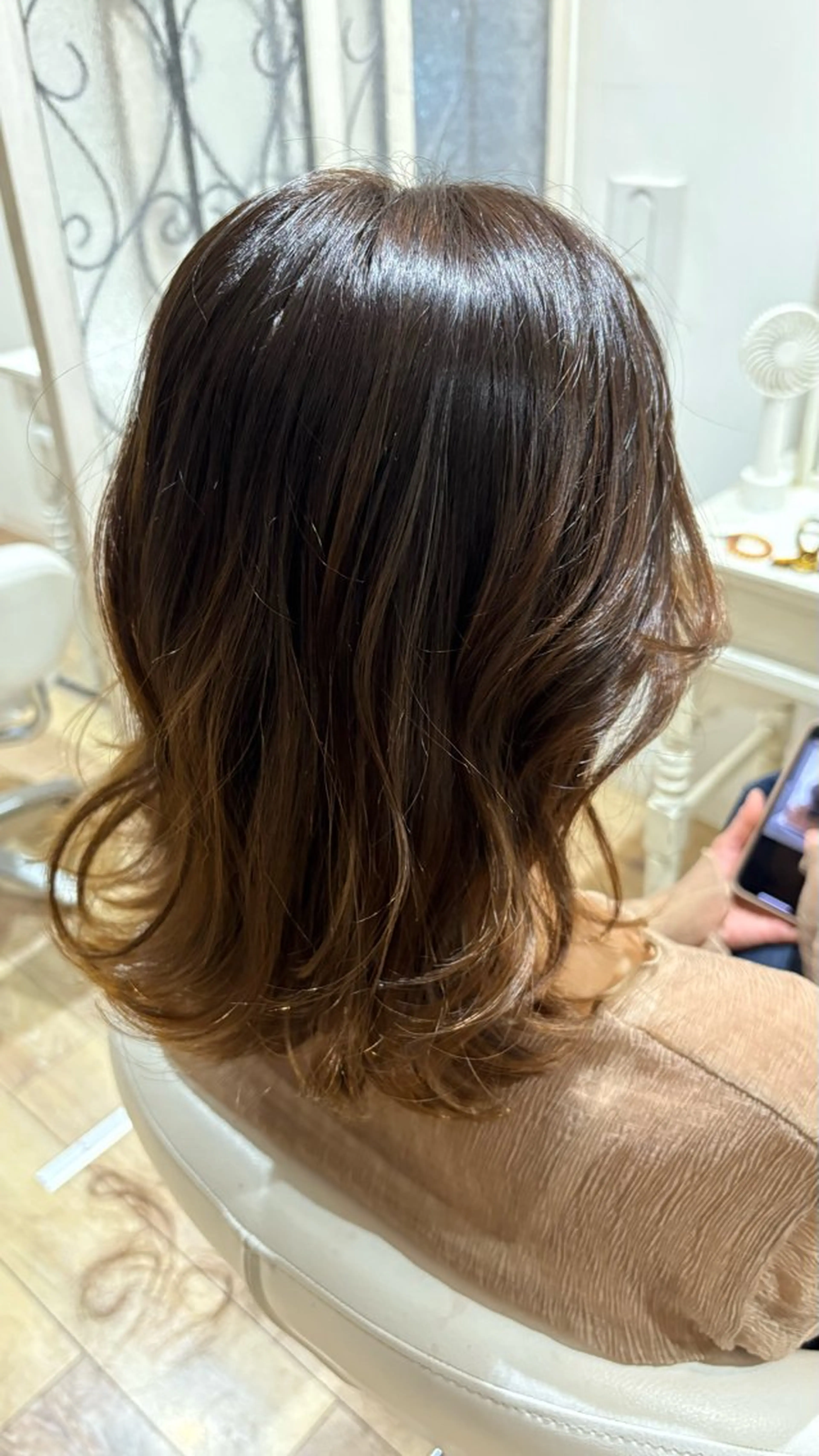 セミロング カラー ♣️カットモデル募集 YUUGA♣️のヘアスタイル