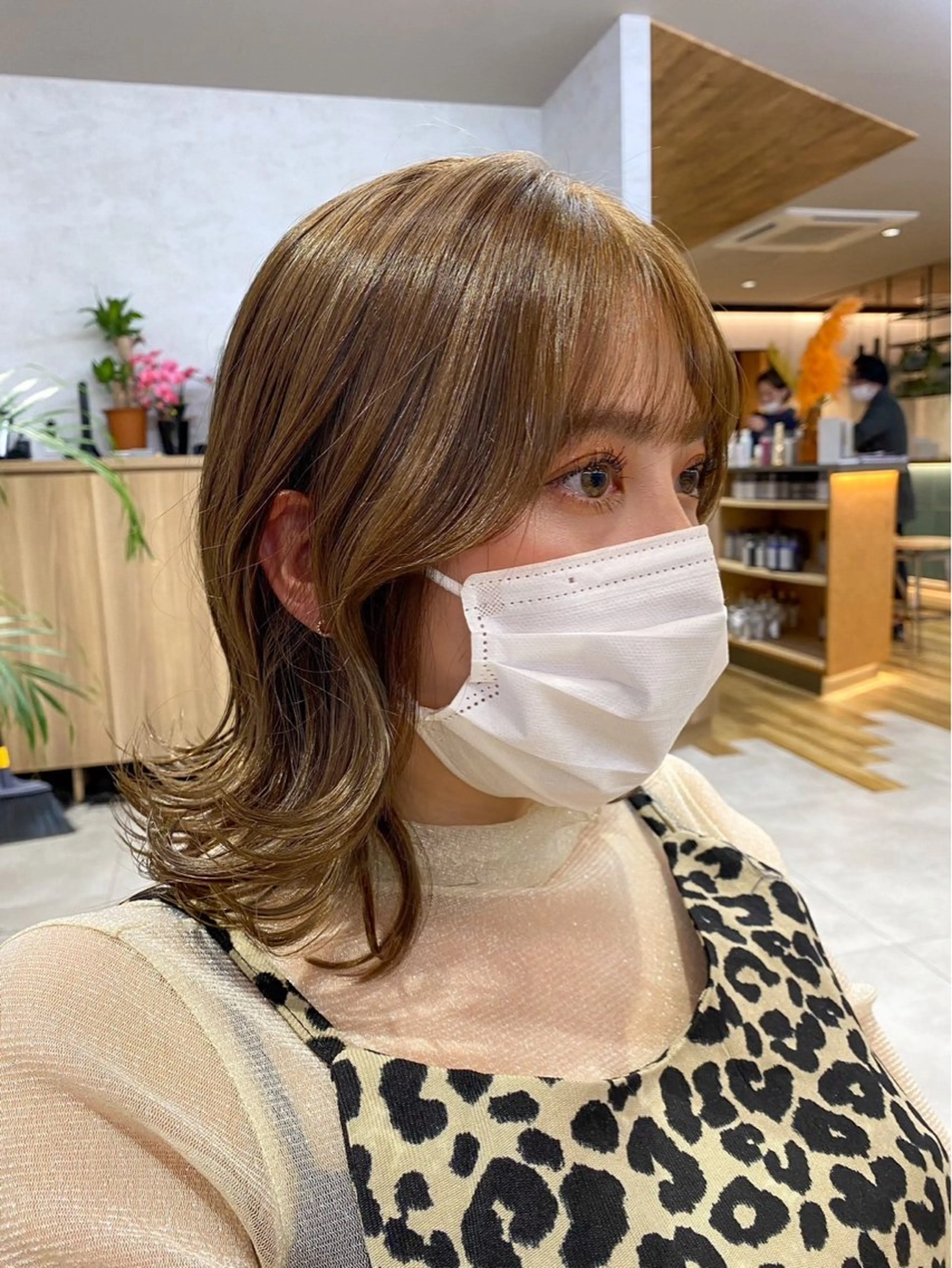 ミディアム 🫧透明感カラー🫧 kokoro🐣🎀のヘアスタイル