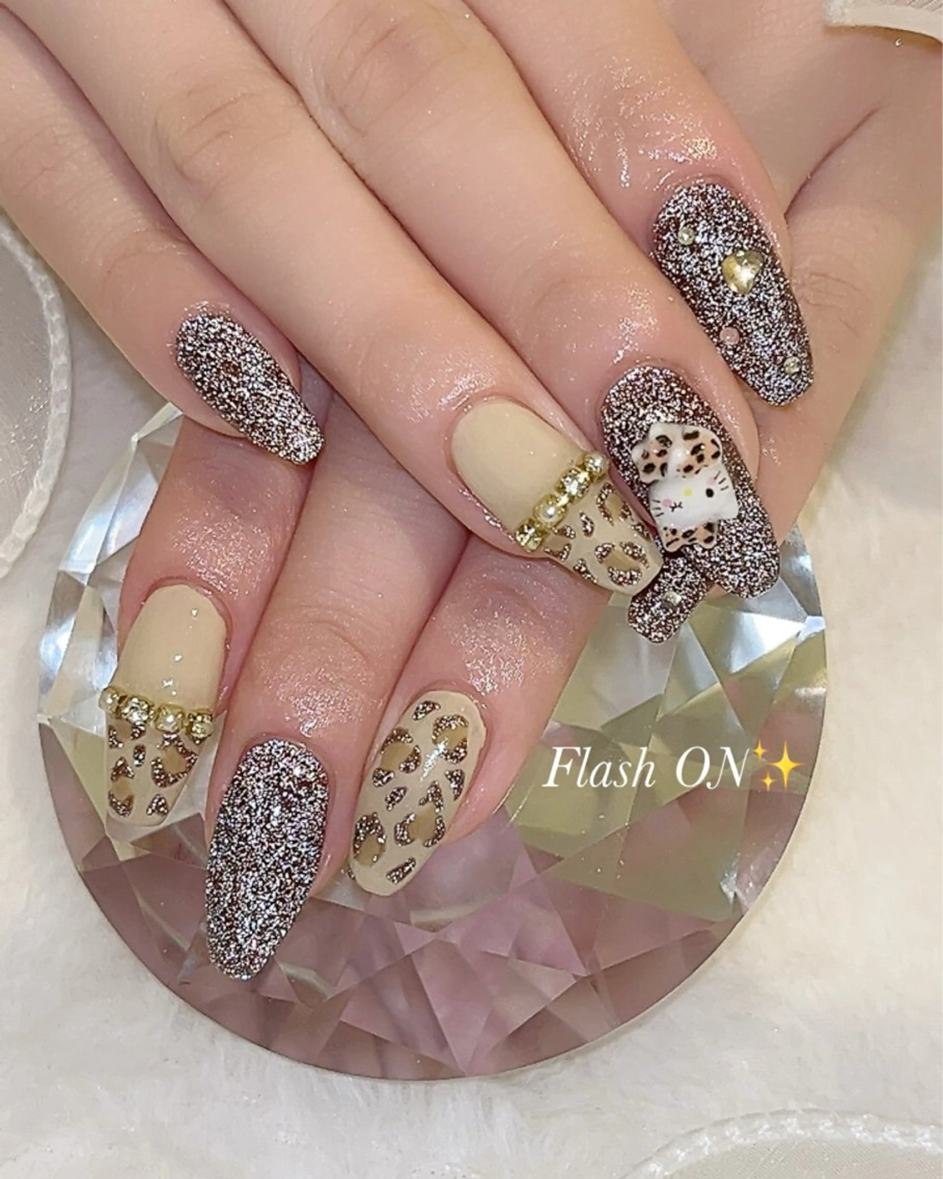 ネイル ハンドネイル AYU💅ワンホン& 推し活ネイル💕のネイルデザイン