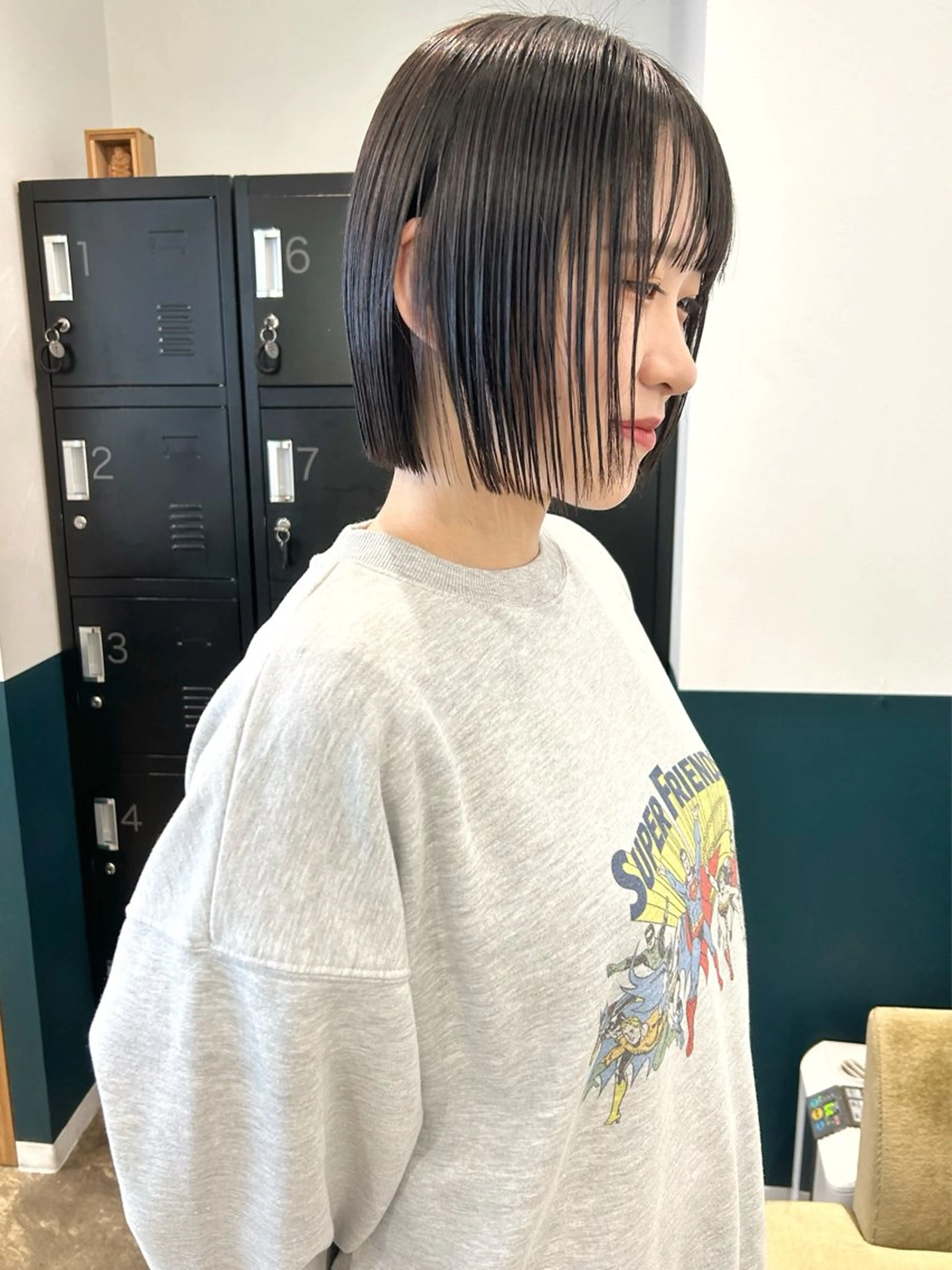 ショート カラー ボブ カット ヘアカラー カラーリスト菅野 竜矢🌈のヘアスタイル
