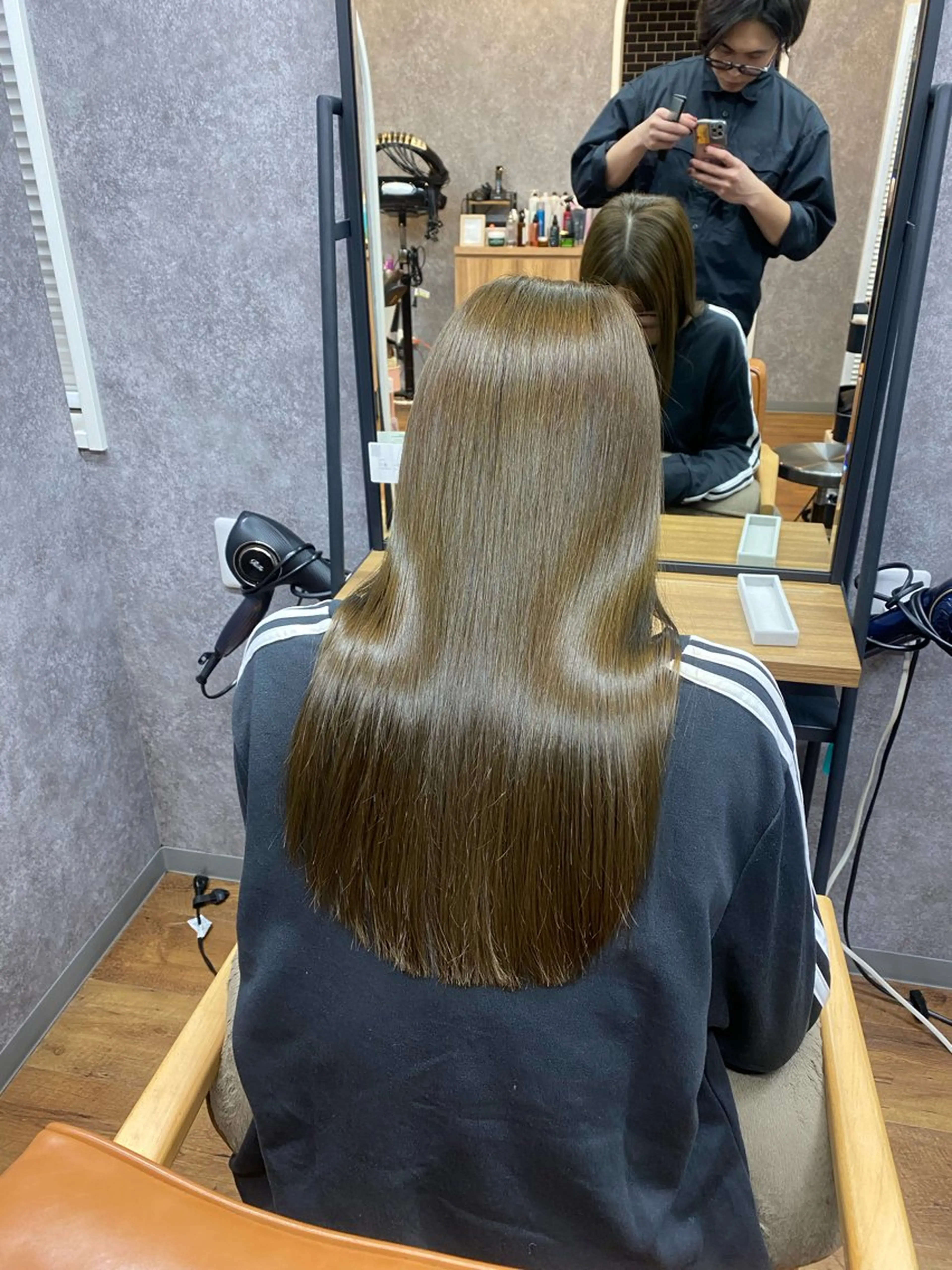 ロング カット ヘアカラー トリートメント cocoa船橋所属・船橋メンズカット 船橋レイヤーカットのヘアスタイル