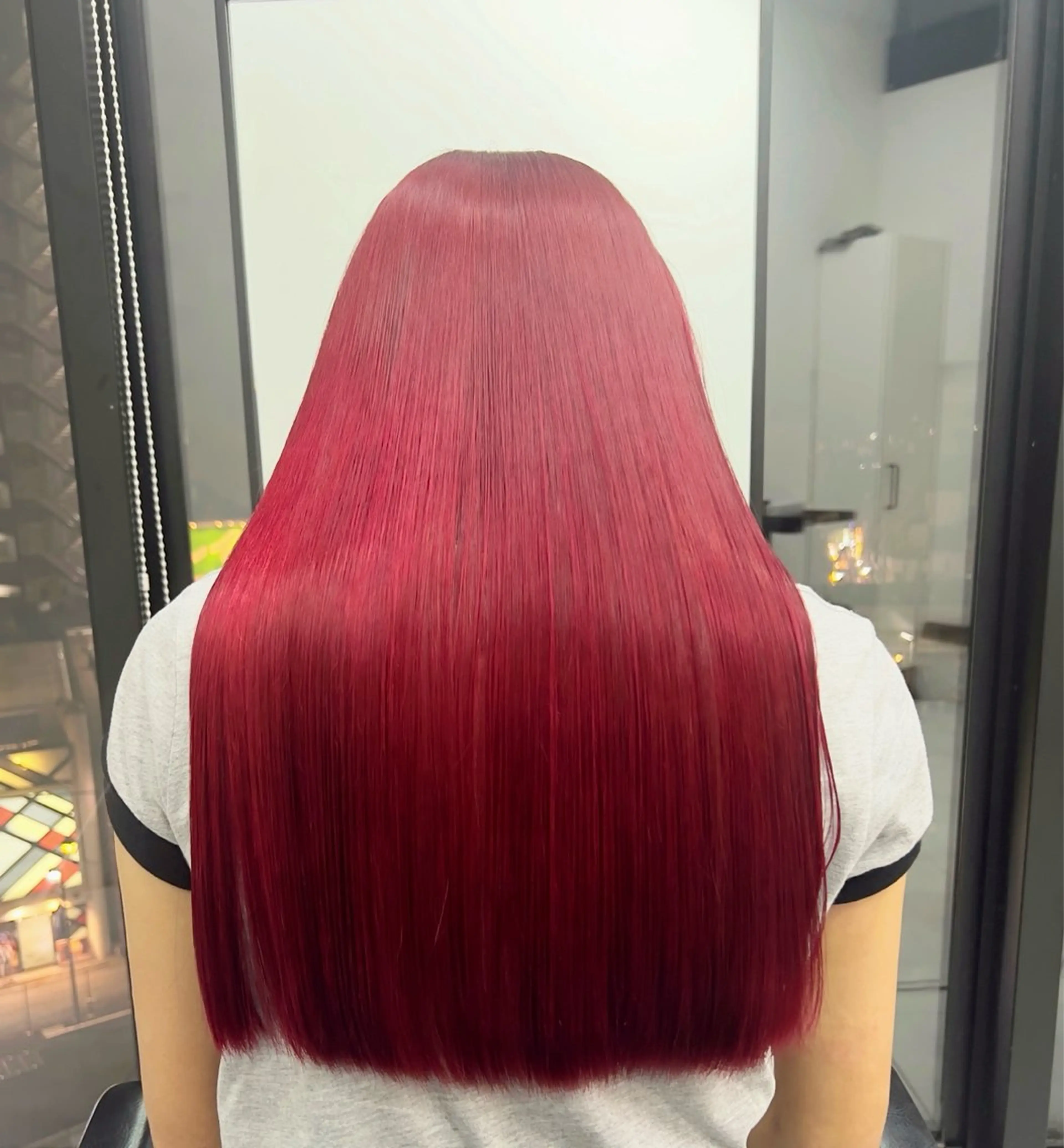 カラー 髪質改善 ヘアカラー トリートメント 暖色magico/ レイヤーゆいかずきのヘアスタイル