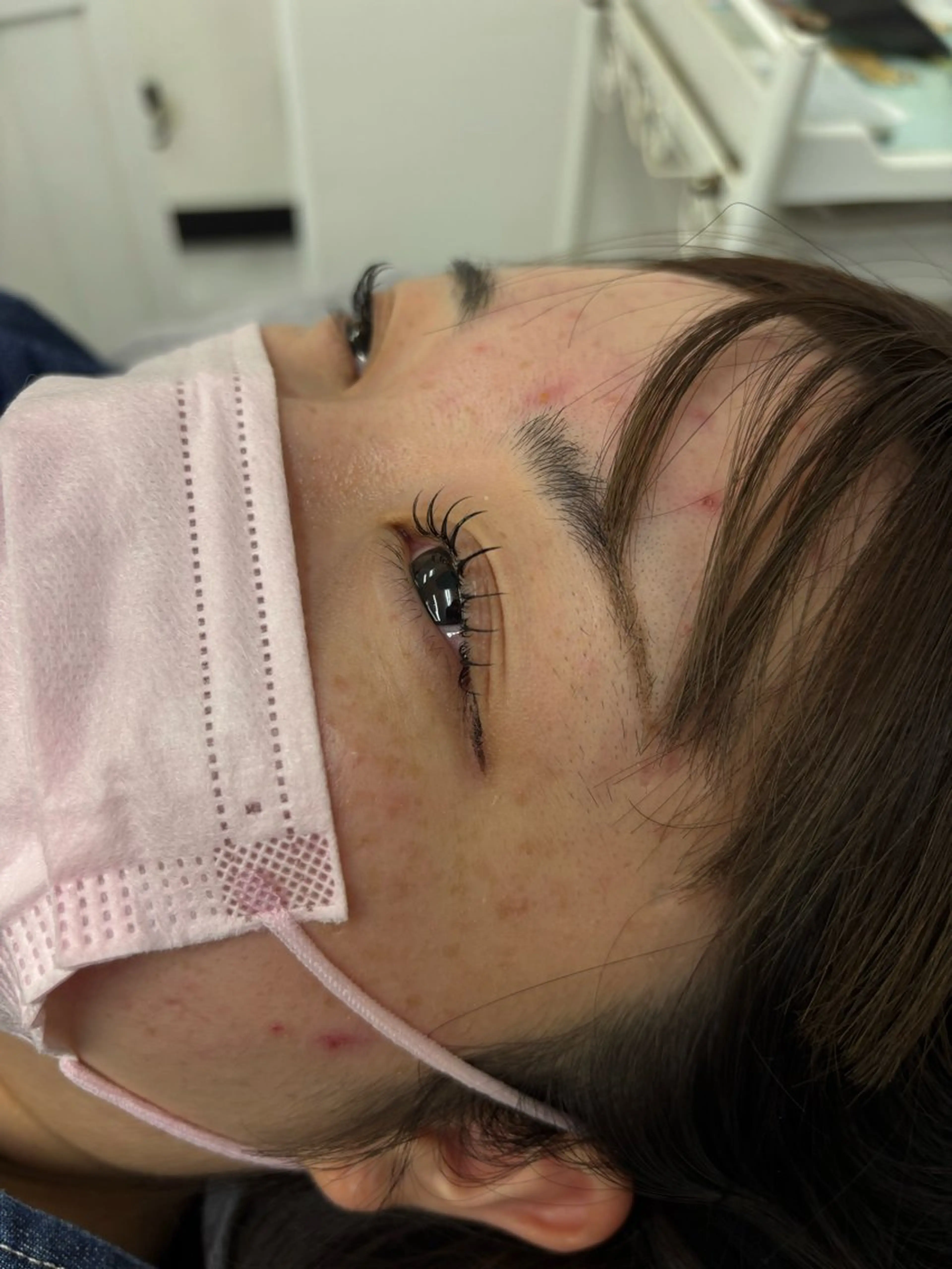 [初回]ダブルフラットパリエク120本（アイシャンプー込）の写真