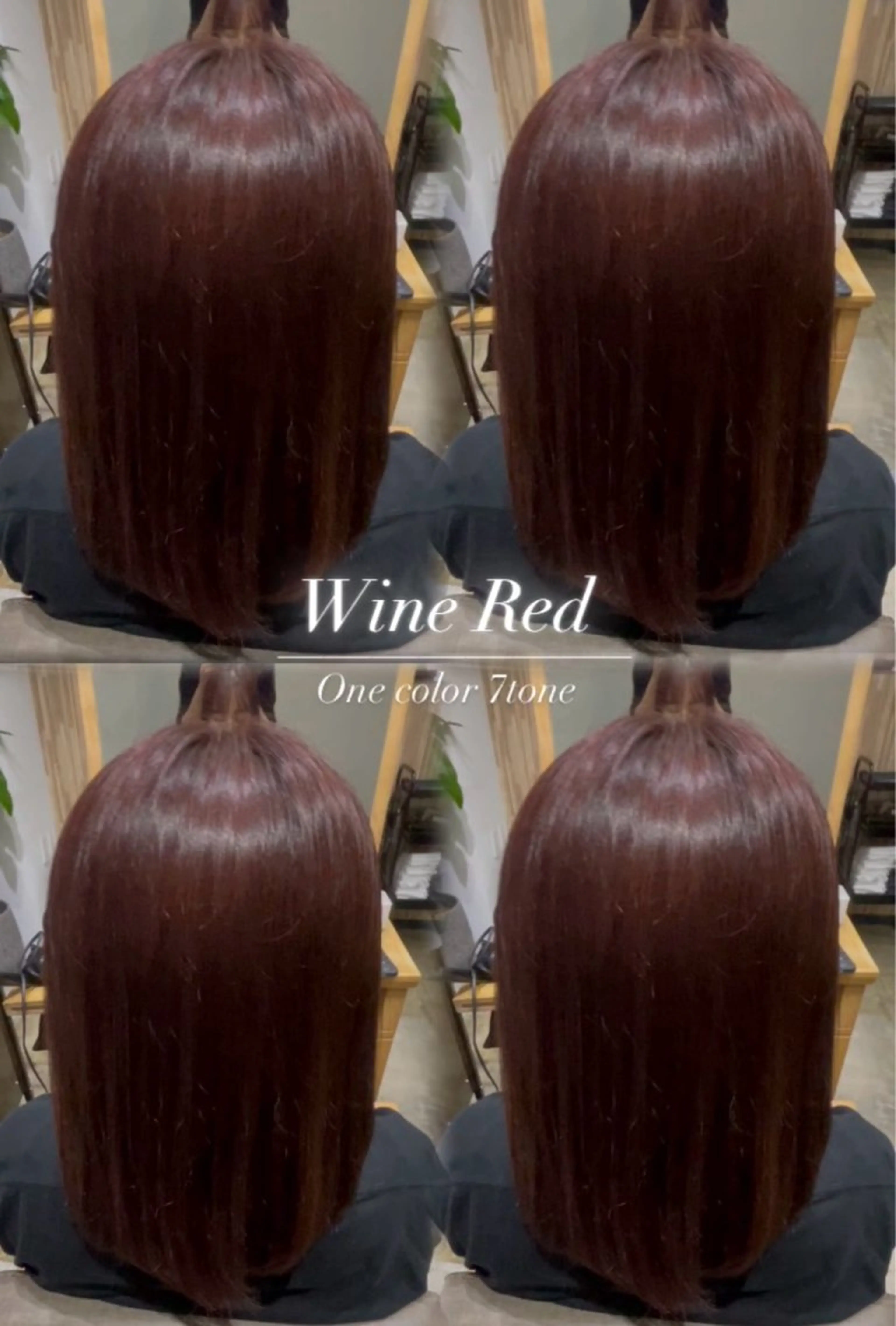 セミロング ヘアカラー 🖤Keina🖤 大人上品カラー.*˚のヘアスタイル